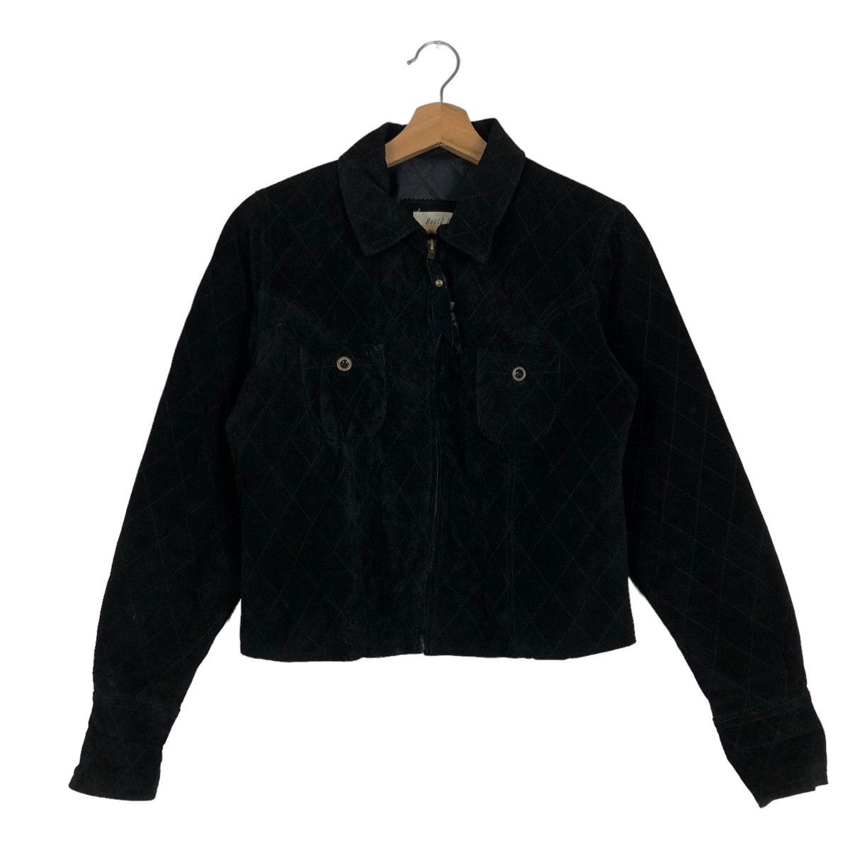 Japanese Brand 🔥Vtg Cropped Biker Leather Jacket Mouth Valley Issey Miyake Size US M / EU 48-50 / 2 - 1 Thumbnail
