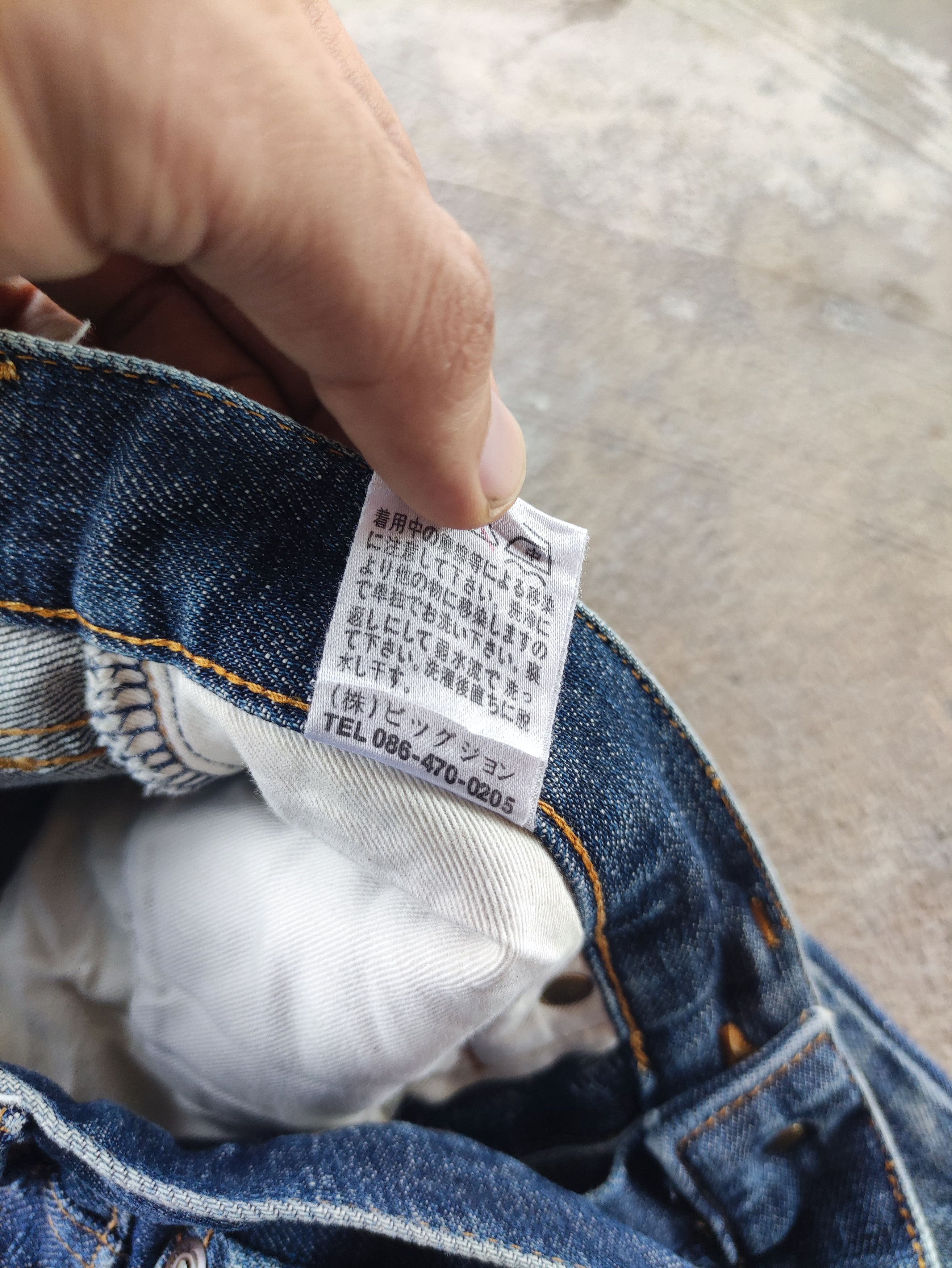 Big John × Vintage Vintage Big John Japan Jeans Distressed Faded Denim Pants Size US 27 - 8 Thumbnail