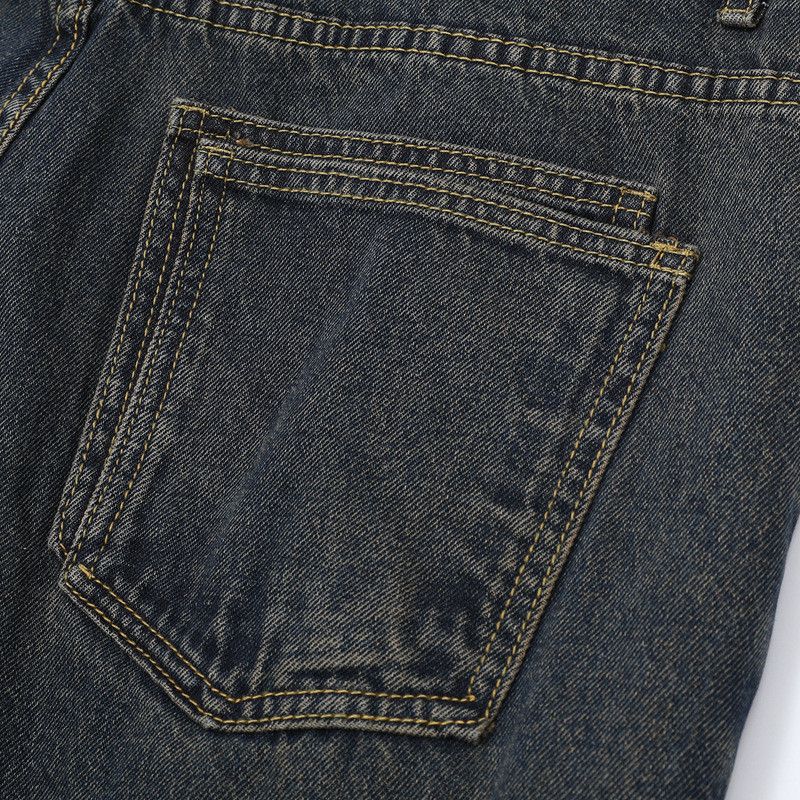 Japanese Brand × Jean American Style Pleated Multi-pocket Strap Jeans Size US 29 - 6 Thumbnail