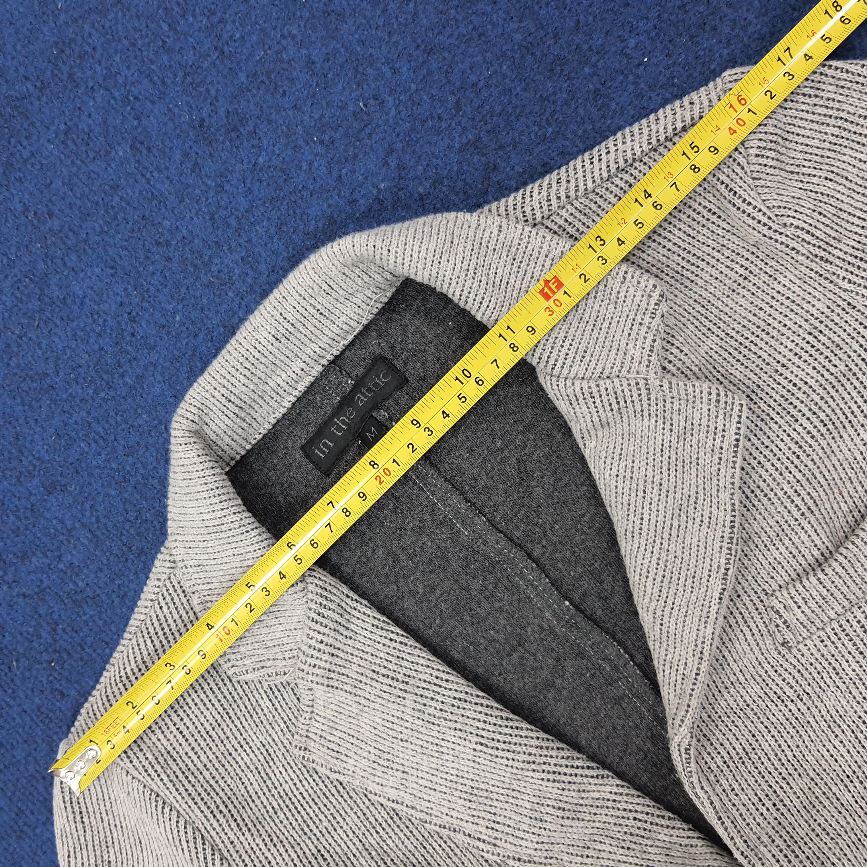 In The Attic × Japanese Brand Vintage in the attic Japan Brand Knitted Blazer C234N2 Size US S / EU 44-46 / 1 - 9 Thumbnail
