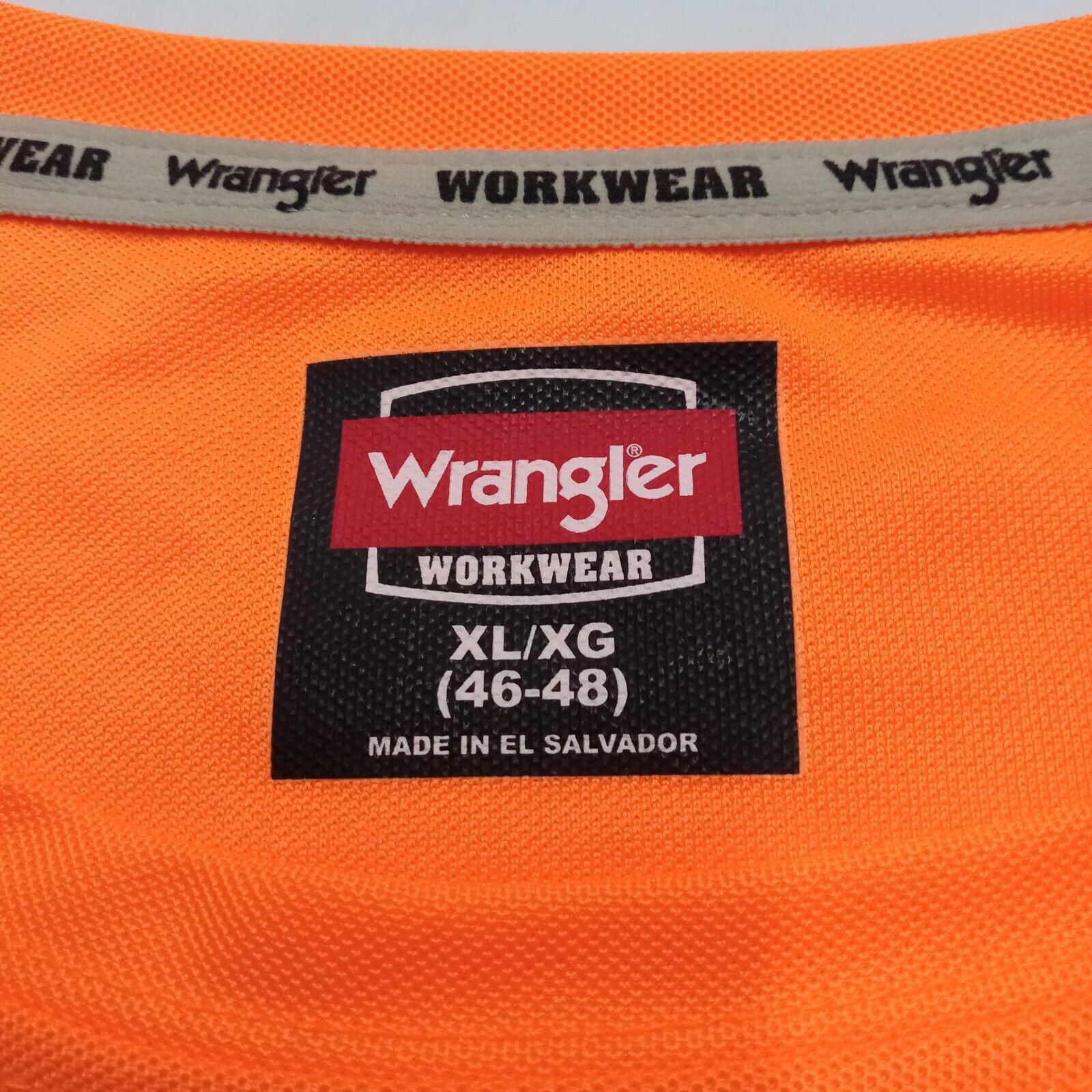 Wrangler Wrangler Performance Shirt Men's XL (46-48) Orange Relaxed Size US XL / EU 56 / 4 - 4 Thumbnail
