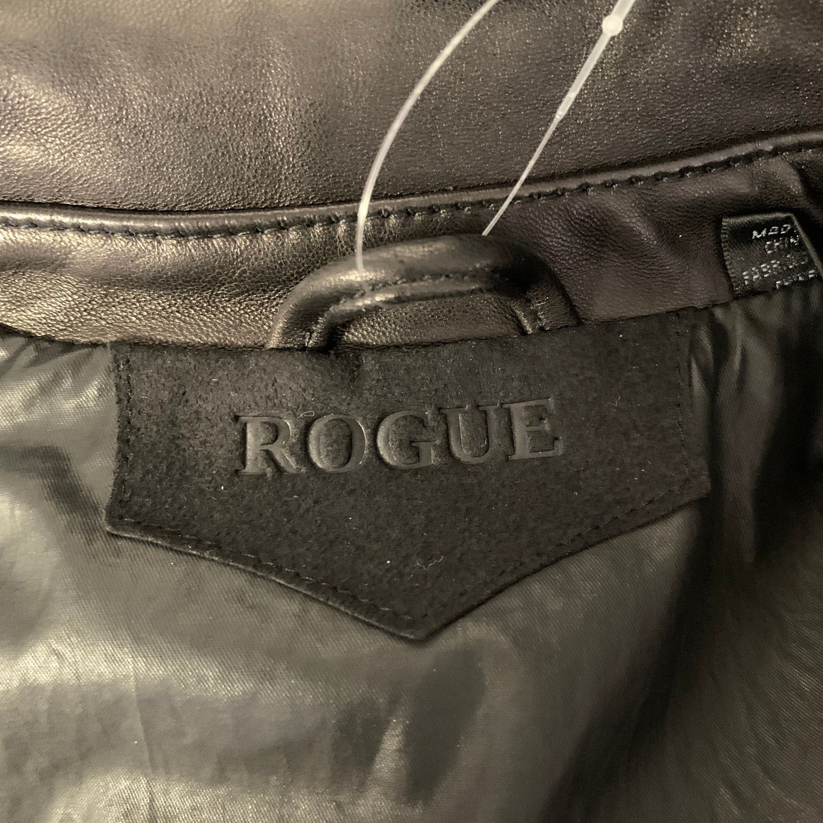 Rogue ROGUE Size M Black Leather Jacket Size US M / EU 48-50 / 2 - 7 Thumbnail