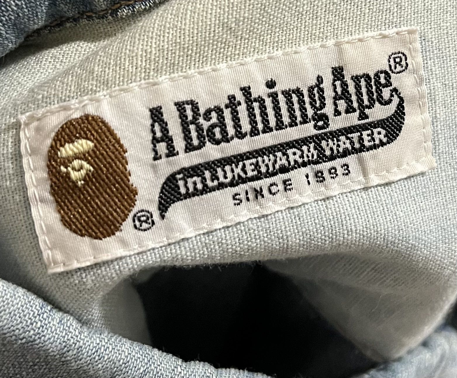 Bape Bape long sleeve button up shirt Size US S / EU 44-46 / 1 - 5 Thumbnail
