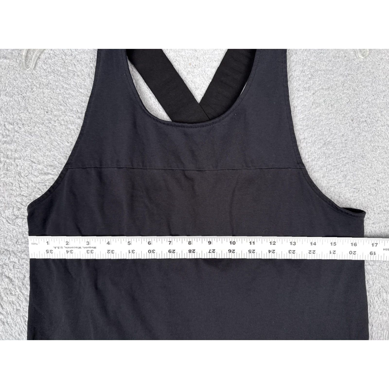 The North Face The North Face Tank Top Womens Medium Black Crossback Strap Athletic Workout Shirt Size M / US 6-8 / IT 42-44 - 6 Thumbnail