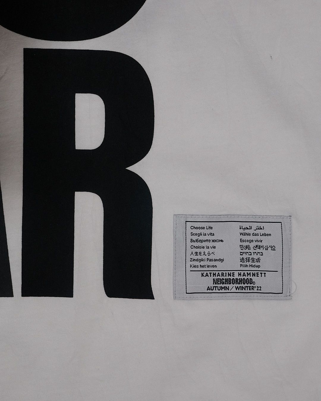 Katharine Hamnett London Katharine Hamnett SS22 Neighborhood No Wars Oversized Shirt Size US XL / EU 56 / 4 - 4 Thumbnail