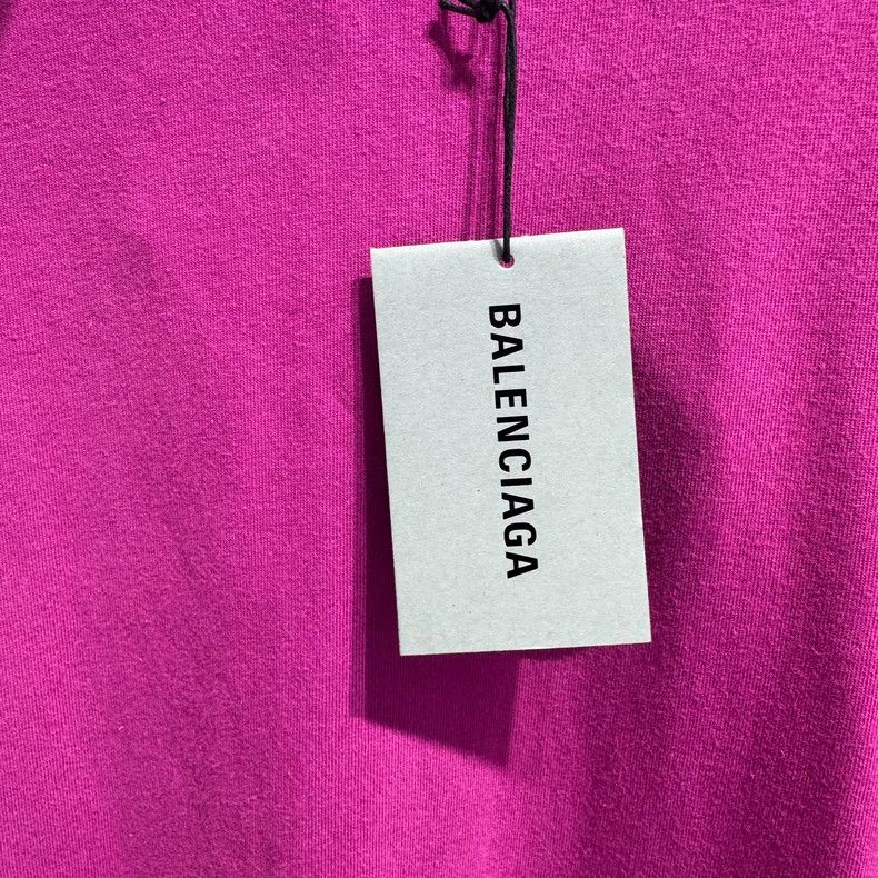Balenciaga Balenciaga Grape Purple Flamingo Pink Hole Sleeves 3B Dest Size US S / EU 44-46 / 1 - 3 Thumbnail