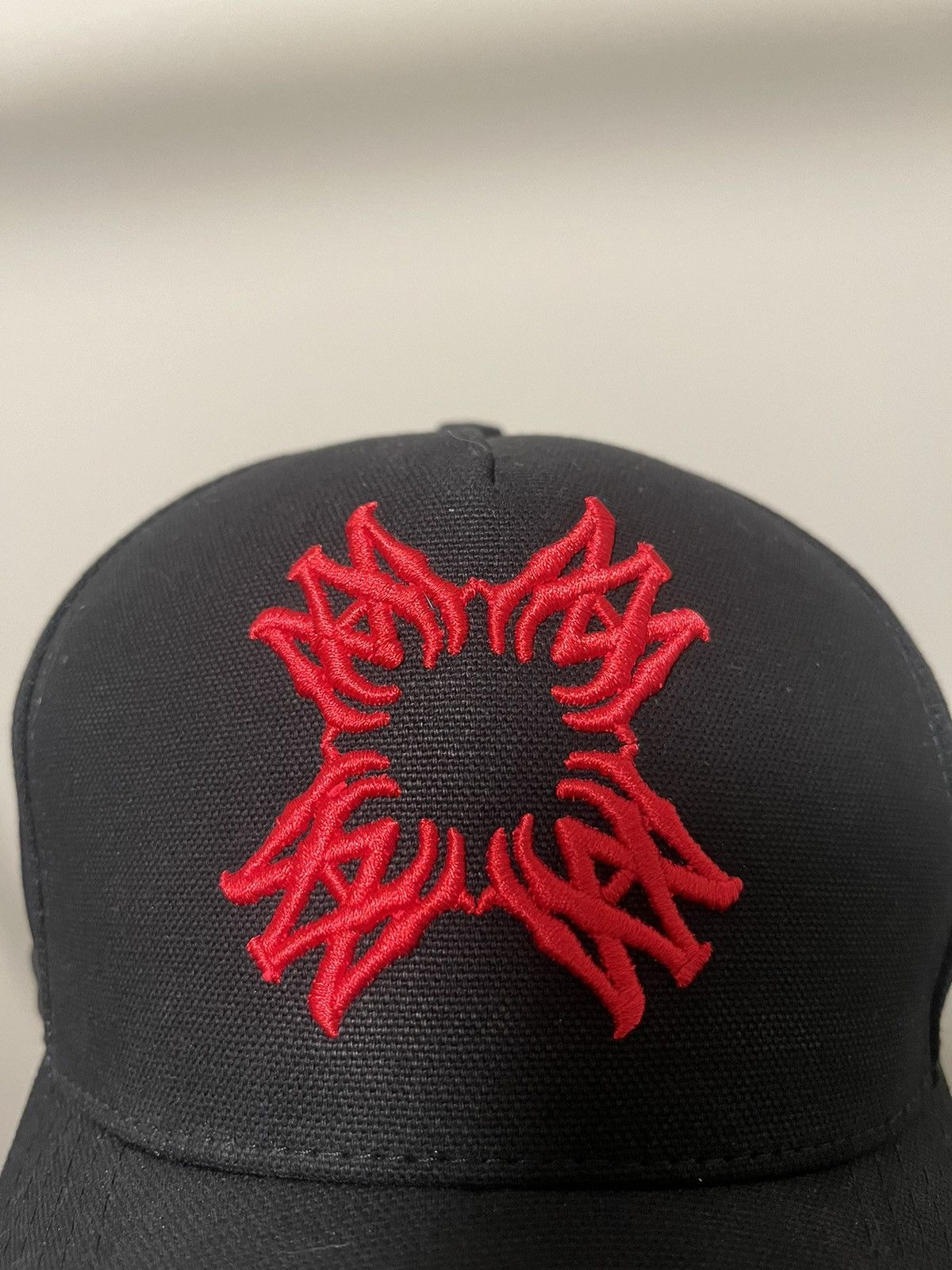 Amiri Amiri Black 'MA' Quad Canvas Cap Size ONE SIZE - 3 Thumbnail