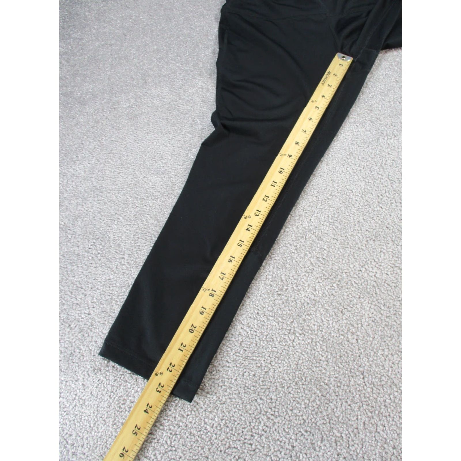 Nike Nike Leggings Womens Medium Dri Fit Black Performance Crop Running Size 32" / US 10 / IT 46 - 5 Thumbnail