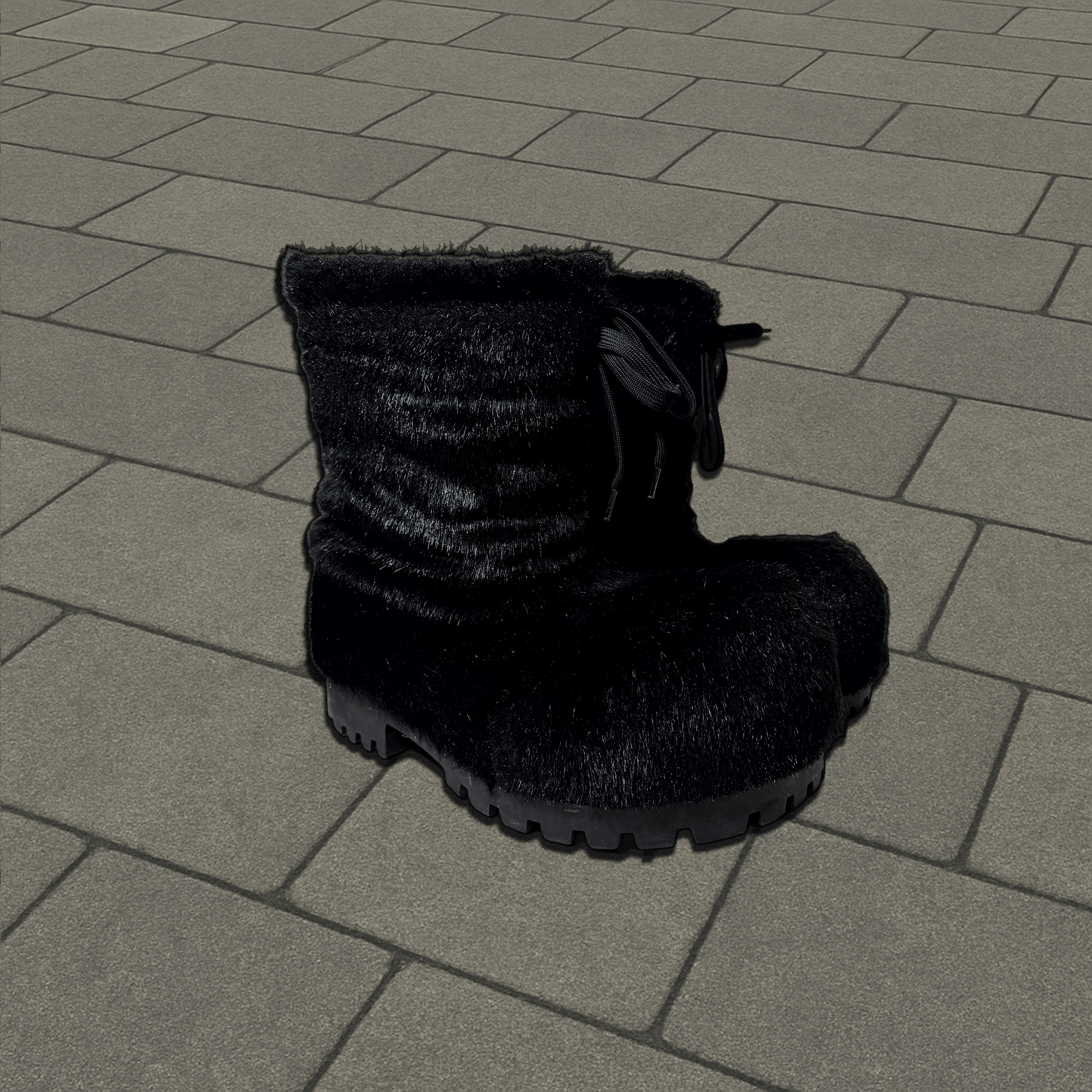 Balenciaga FW23 Balenciaga Mink Ski Boot Size US 9.5 / EU 42-43 - 1 Thumbnail