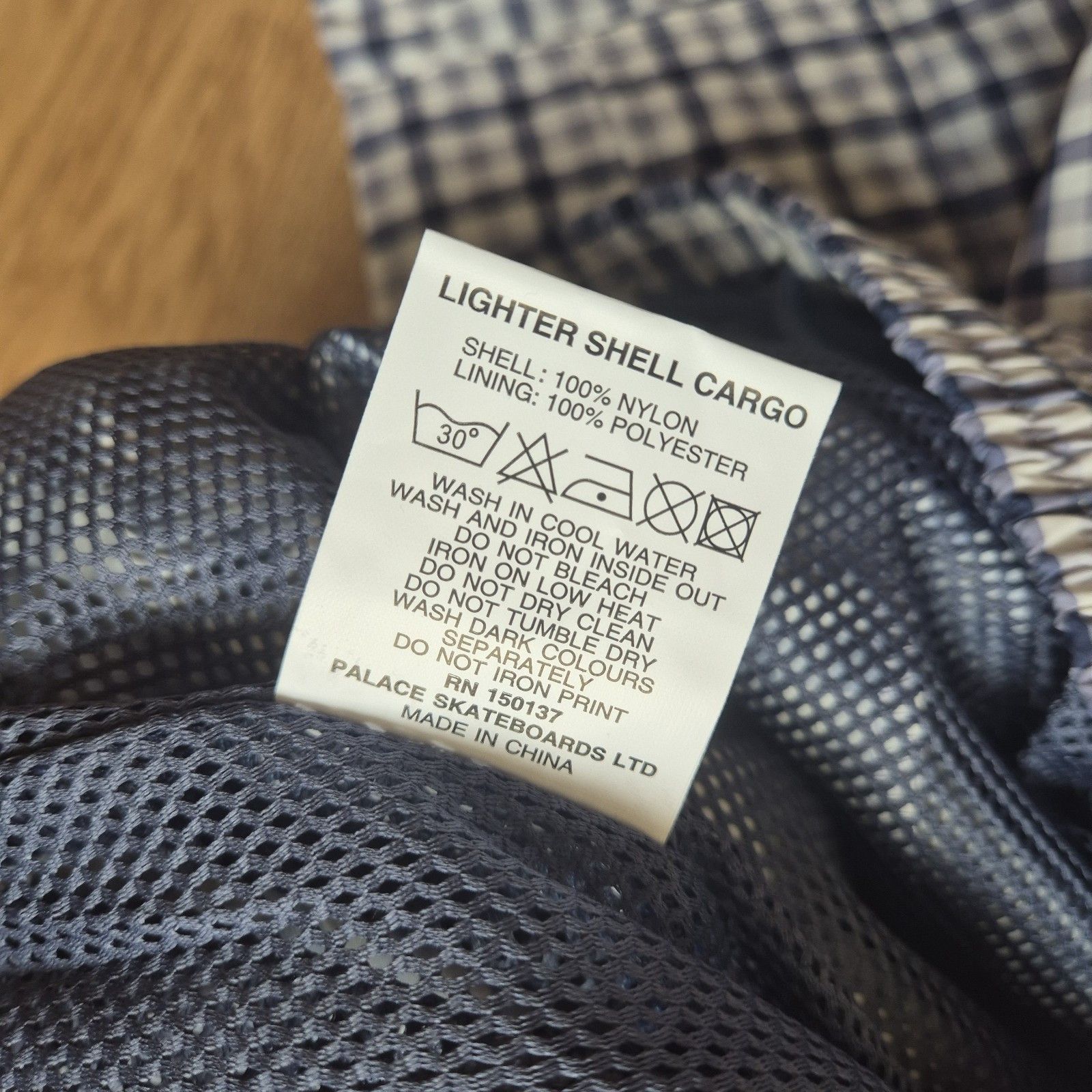 Palace Palace Lighter Shell Cargo Blue Check Medium SS24 Size US 32 / EU 48 - 8 Thumbnail