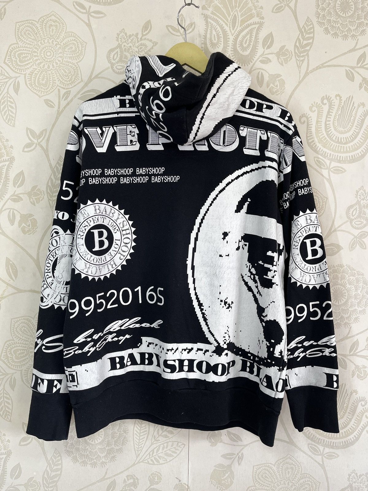 If Six Was Nine Wacko Maria Full Printed Dollar Tokyo Japan Hoodie Size US L / EU 52-54 / 3 - 4 Thumbnail