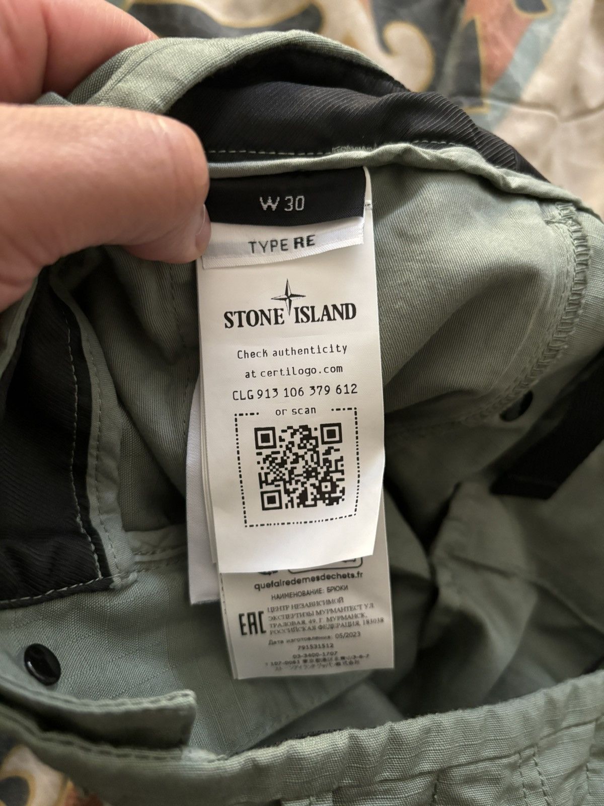 Stone Island Stone Island Green Garment-Dyed Trousers Size US 30 / EU 46 - 6 Thumbnail
