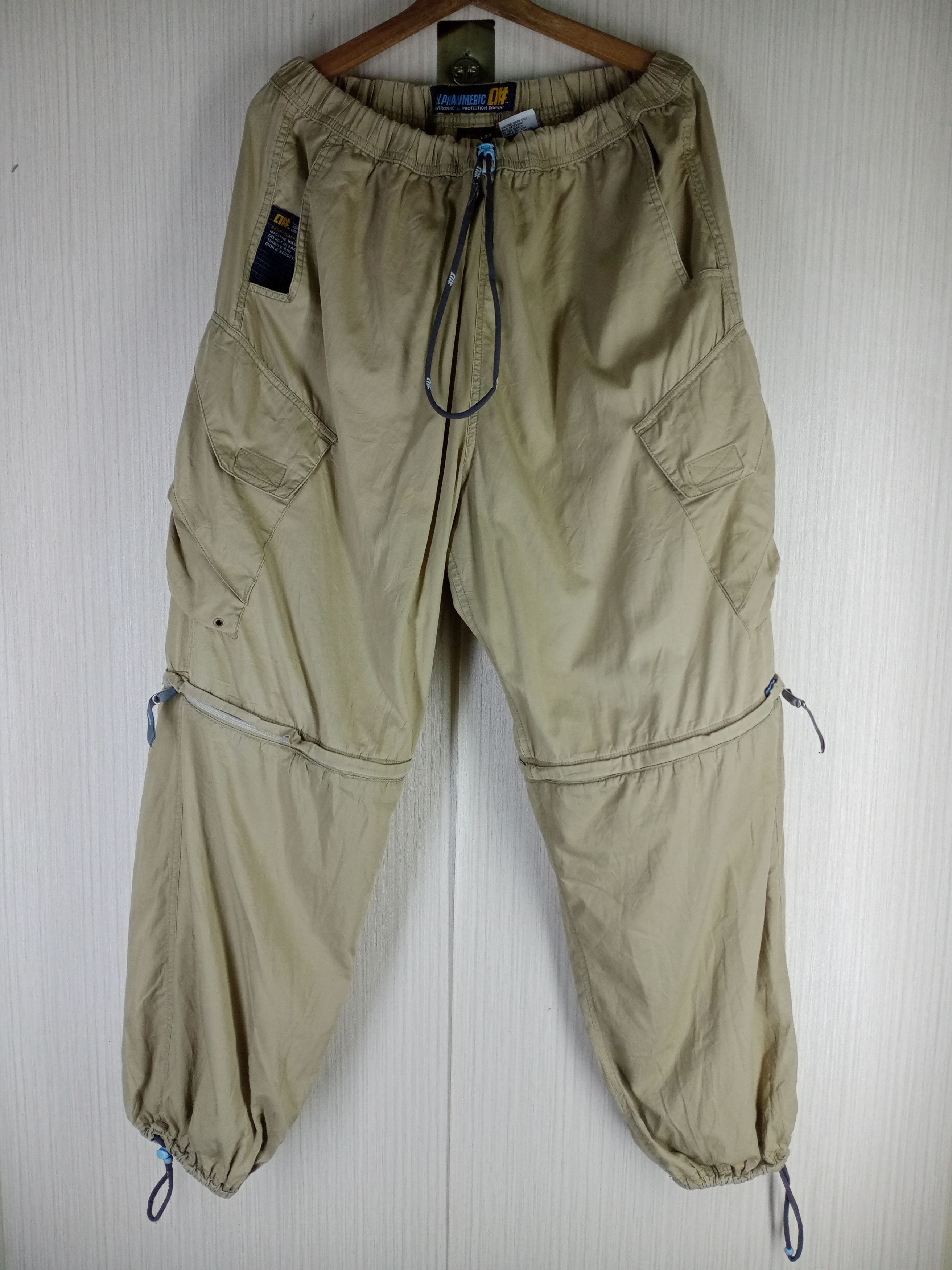 Alphanumeric Vintage Alphanumeric Clothing 2in1 Cargo Pants Size US 39 - 1 Thumbnail