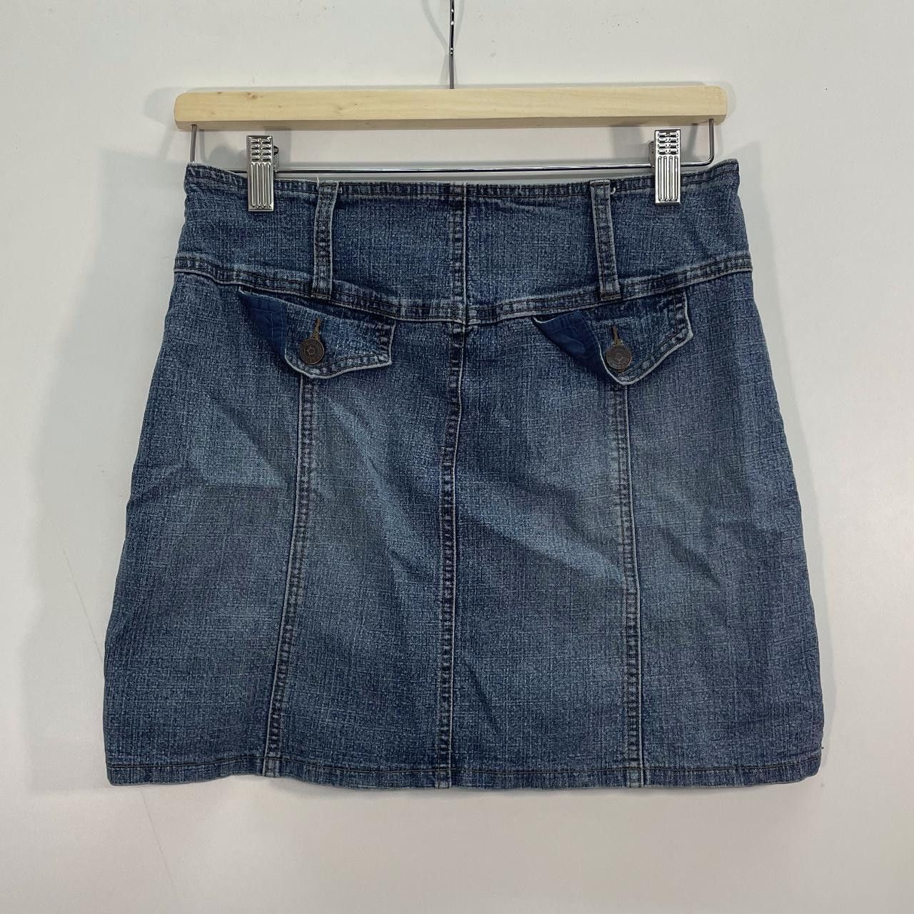 Other Armor Jeans Skirt Size 30" / US 8 / IT 44 - 2 Thumbnail