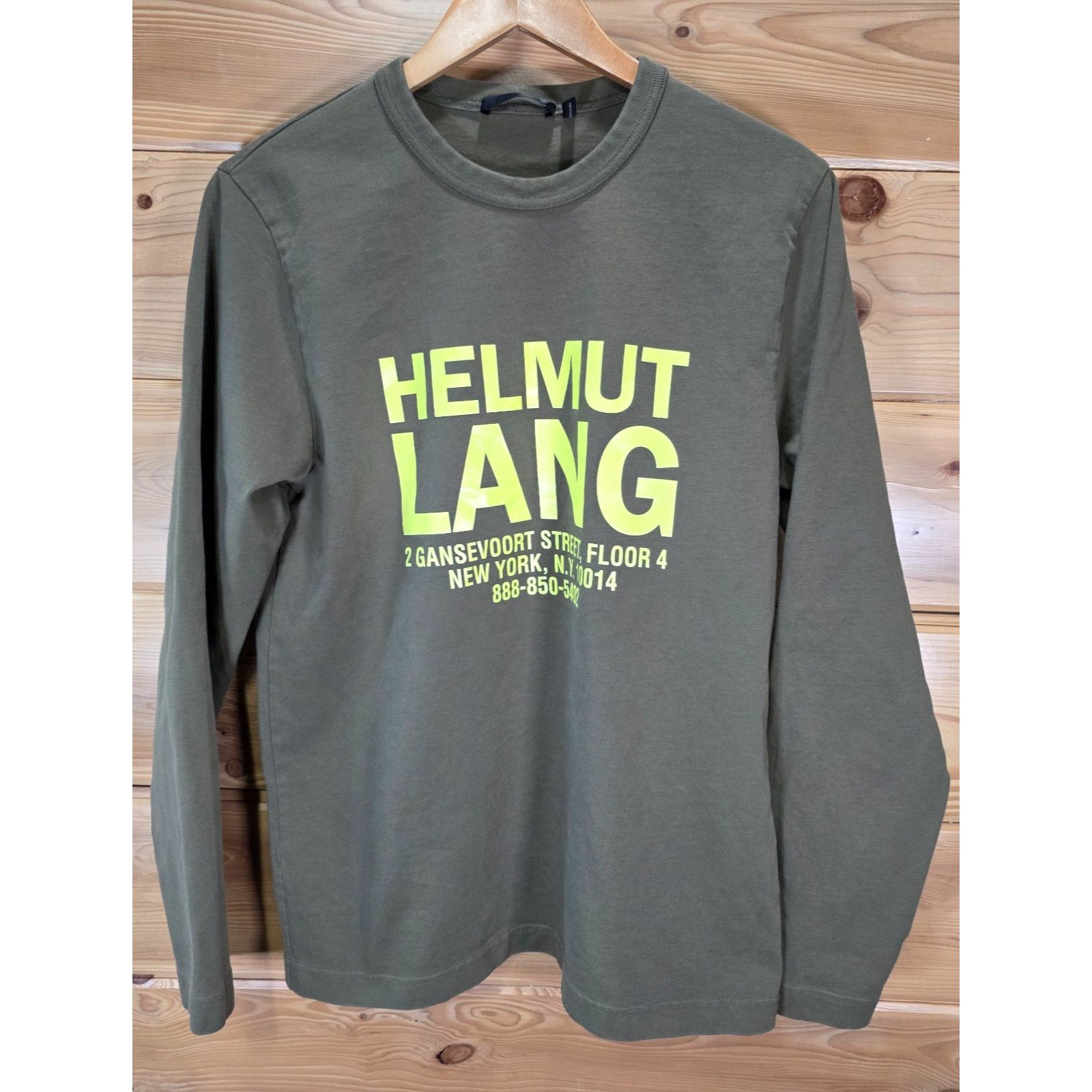 Military Helmut Lang Medium Green Helmut Lang Helmut Lang Military 