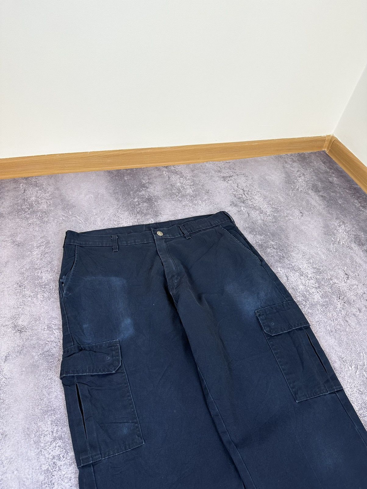 Dickies Vintage Dickies Cargo Carpenter Faded Baggy Y2K Work Pants Size US 34 / EU 50 - 12 Thumbnail