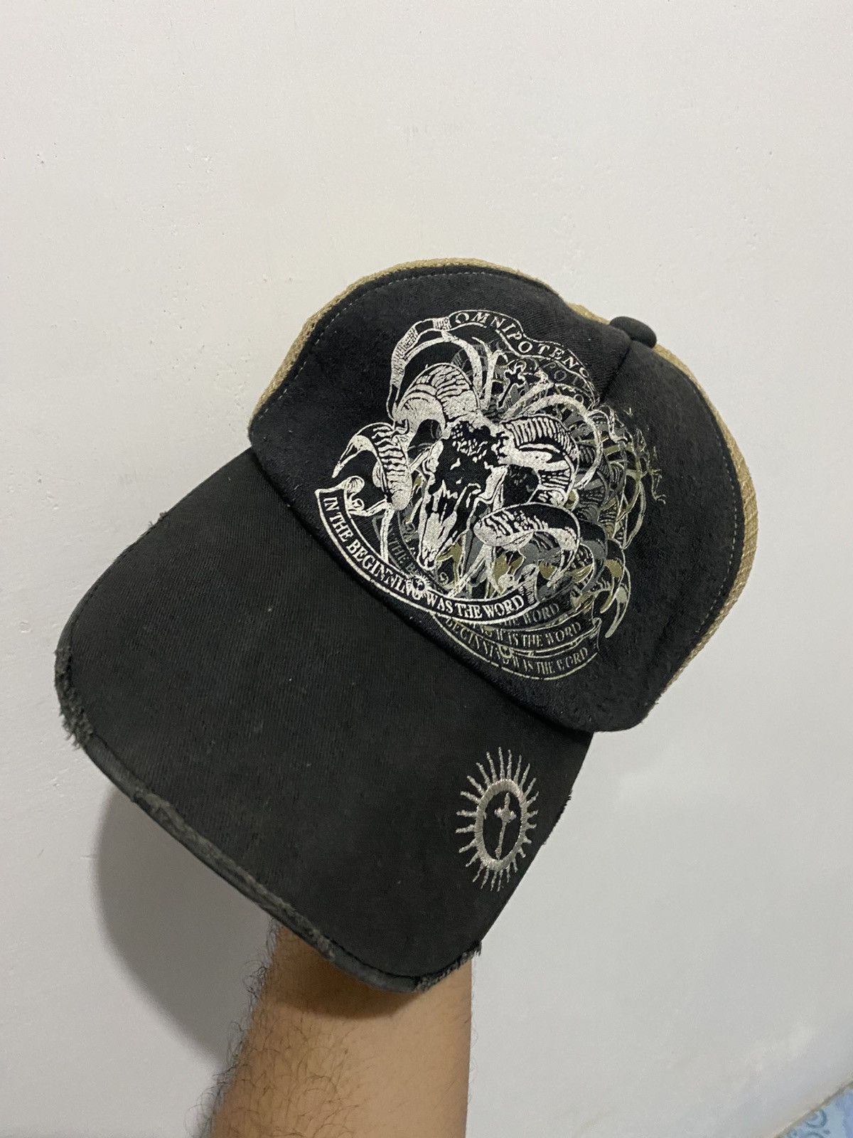 Japanese Brand Japanese goat poem truckerhat ifsixwasnine lgb Size ONE SIZE - 2 Thumbnail