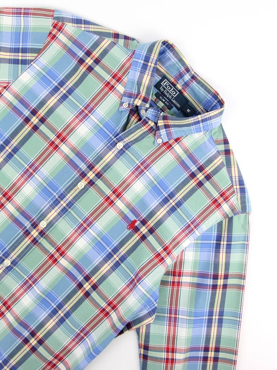 Polo Ralph Lauren POLO RALPH LAUREN Checkered Slim Shirt Size US M / EU 48-50 / 2 - 6 Thumbnail