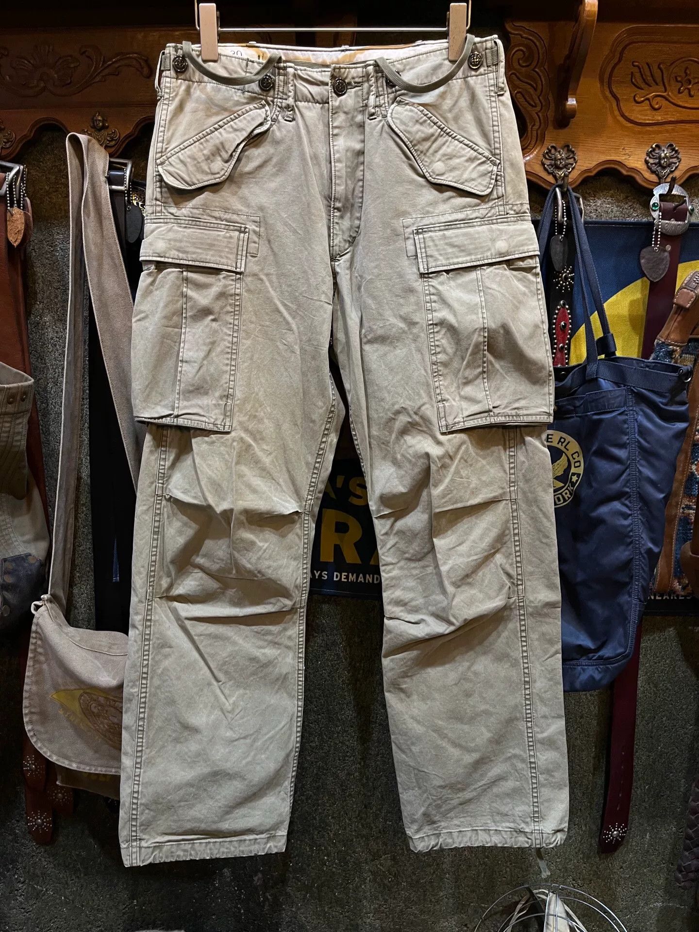 rrl vintage cargo pants by ralph lauren