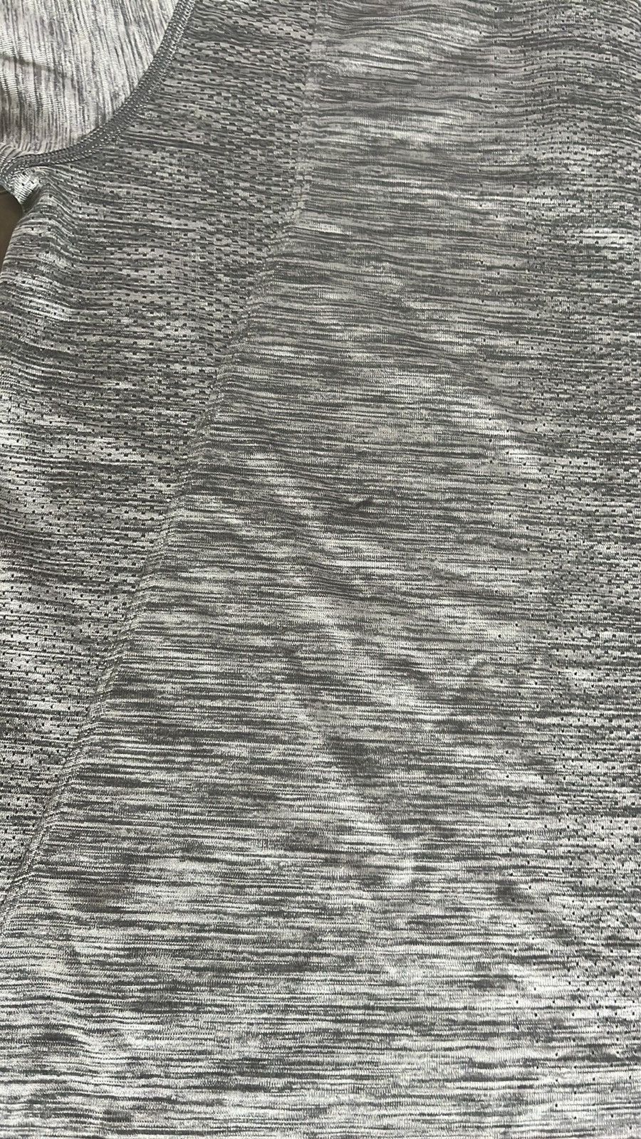 Lululemon Lululemon Metal Vent Tech Henley Slate White Shirt Size US XS / EU 42 / 0 - 9 Thumbnail