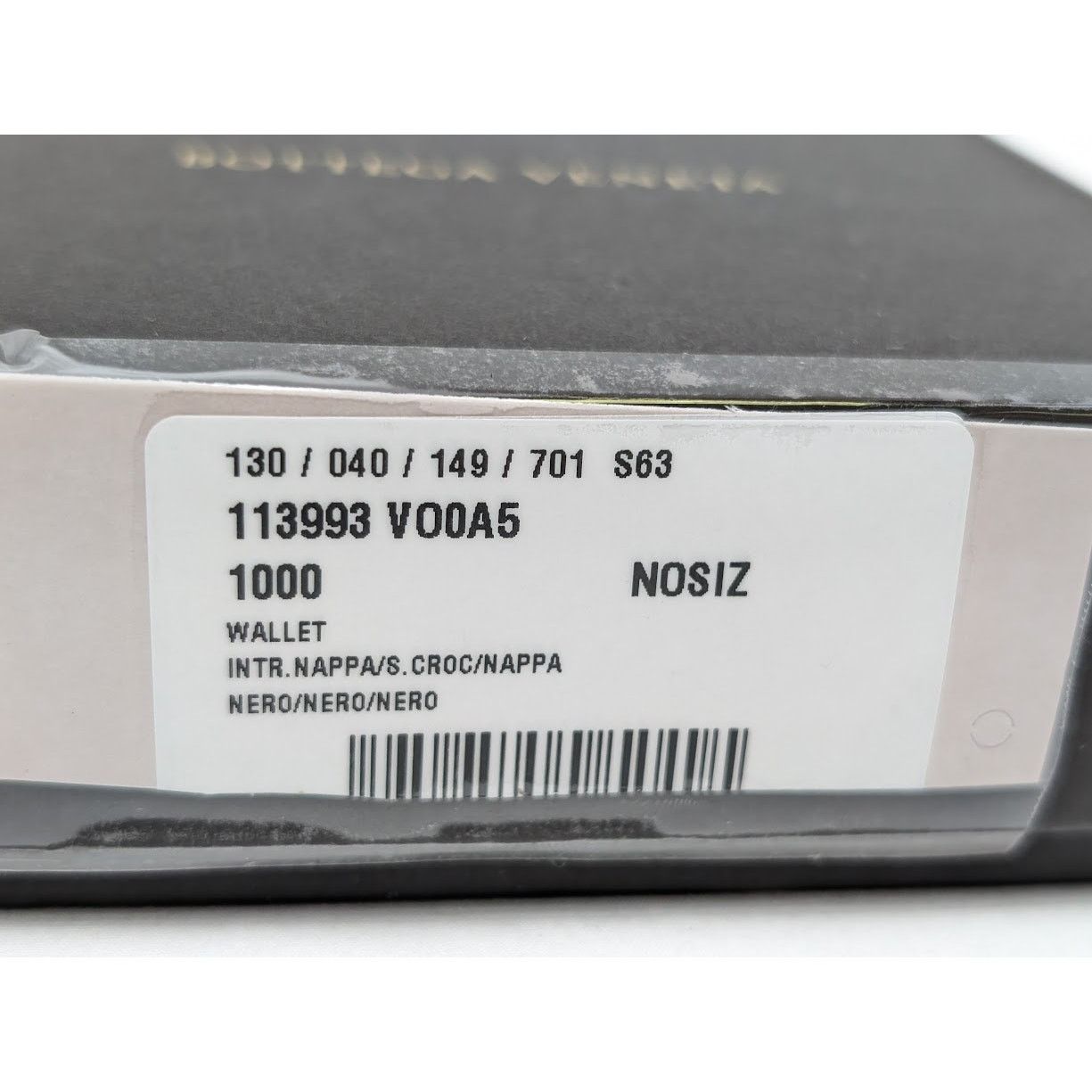 Bottega Veneta o1rshd1 Size: OS / Intrecciao Nappa Wallet in Nero Size ONE SIZE - 17 Thumbnail