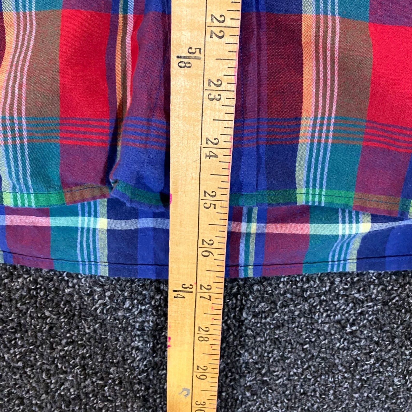 Ralph Lauren Ralph Lauren Blake Shirt Mens Medium Multicolor Plaid Button Down S/S Preppy Size US M / EU 48-50 / 2 - 6 Thumbnail