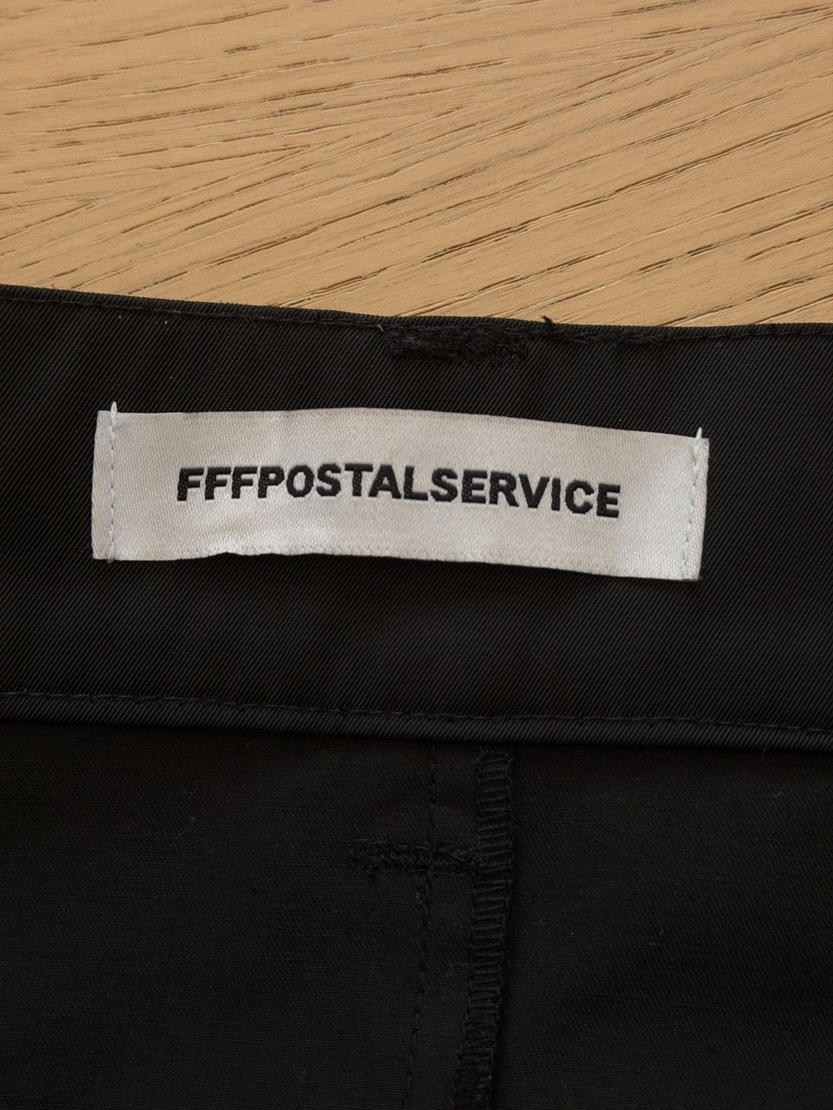 FFFPOSTALSERVICE Articulated Waist Bag Trousers, Black Size US 34 / EU 50 - 4 Thumbnail