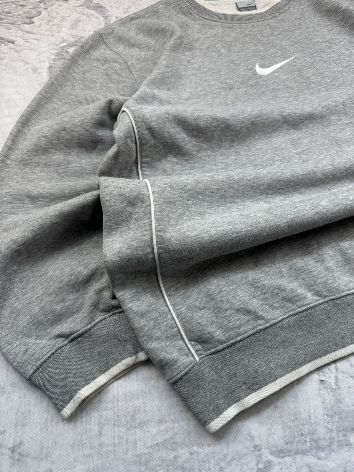 Nike × Vintage NIKE VINTAGE CENTER LOGO OVERSIZE BOXY SWEATSHIRT Size US XL / EU 56 / 4 - 3 Thumbnail