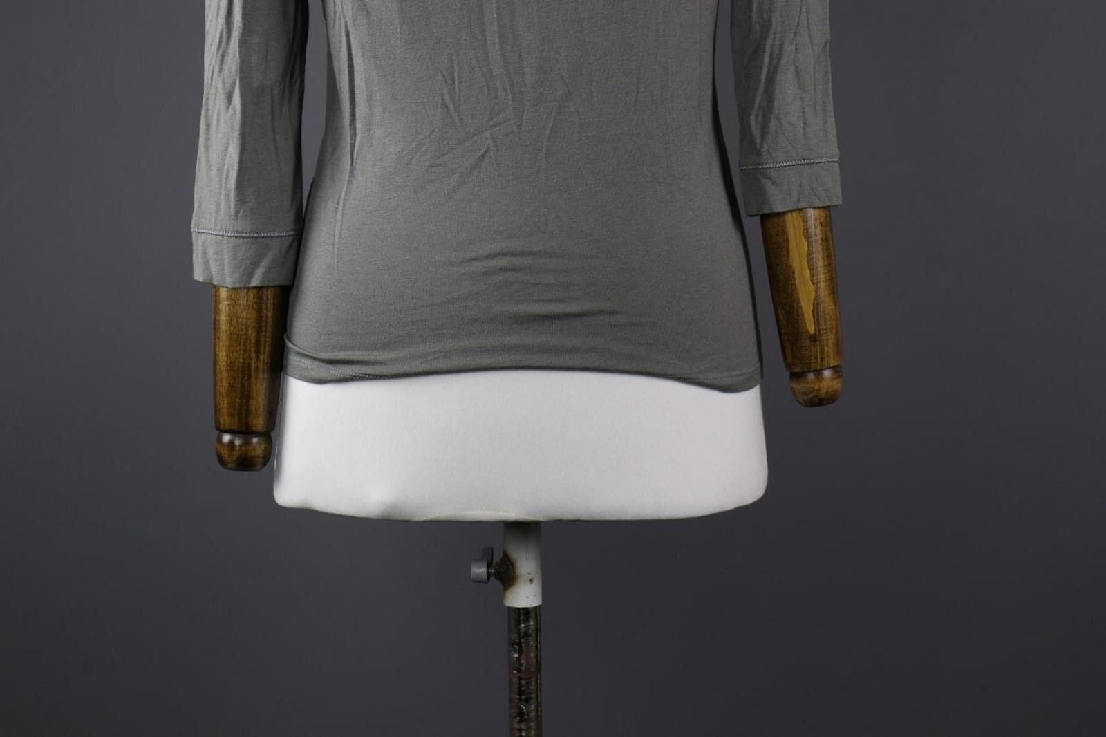 Designer Luisa Cerano Multi Viscose Spell Out Shirt Top Size 8 Size M / US 6-8 / IT 42-44 - 7 Thumbnail