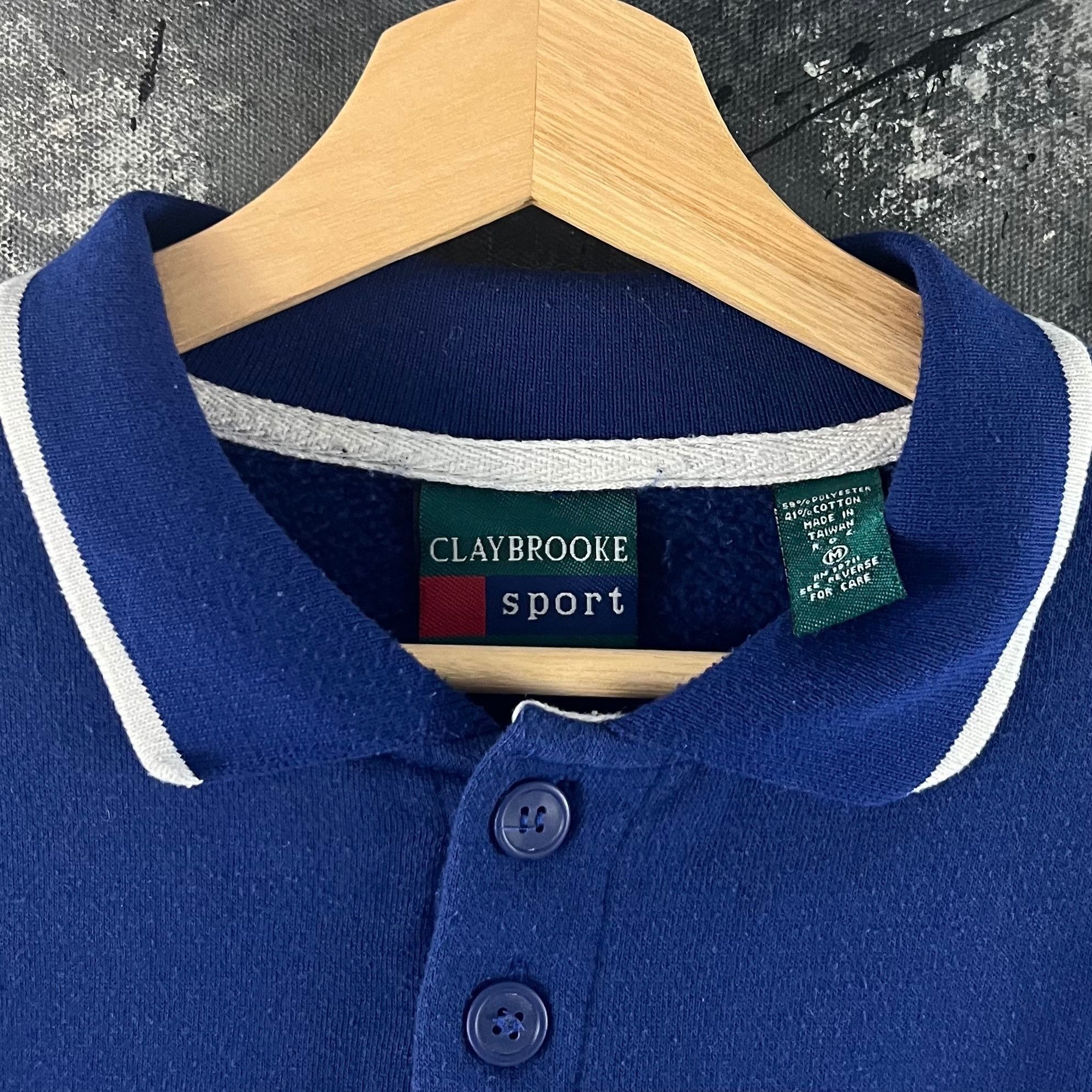 Vintage Vintage 90’s Golf rugby sweatshirt Size US M / EU 48-50 / 2 - 3 Thumbnail