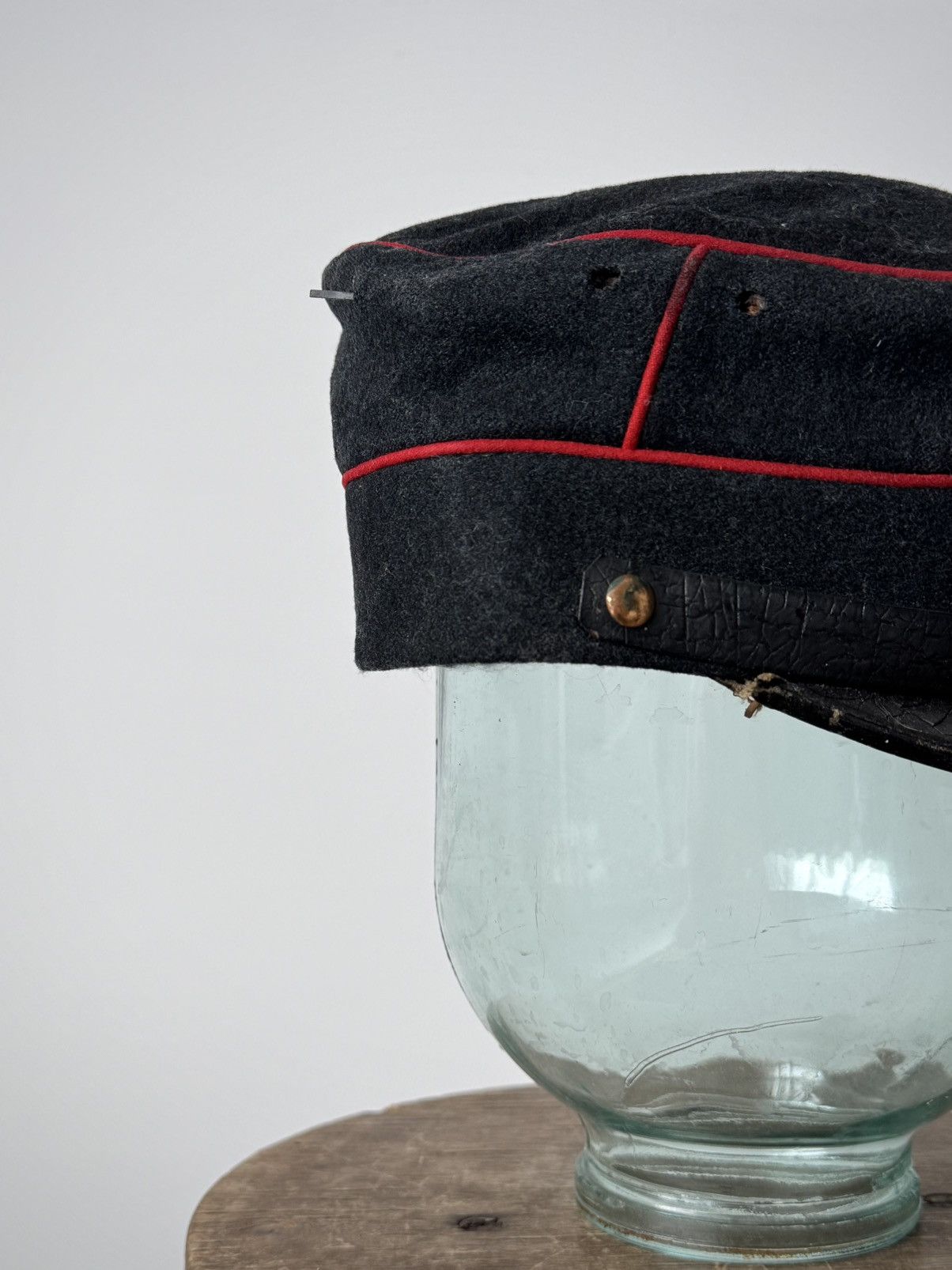 Vintage WW1 Swiss Army Kepi Visor Hat Size ONE SIZE - 5 Thumbnail