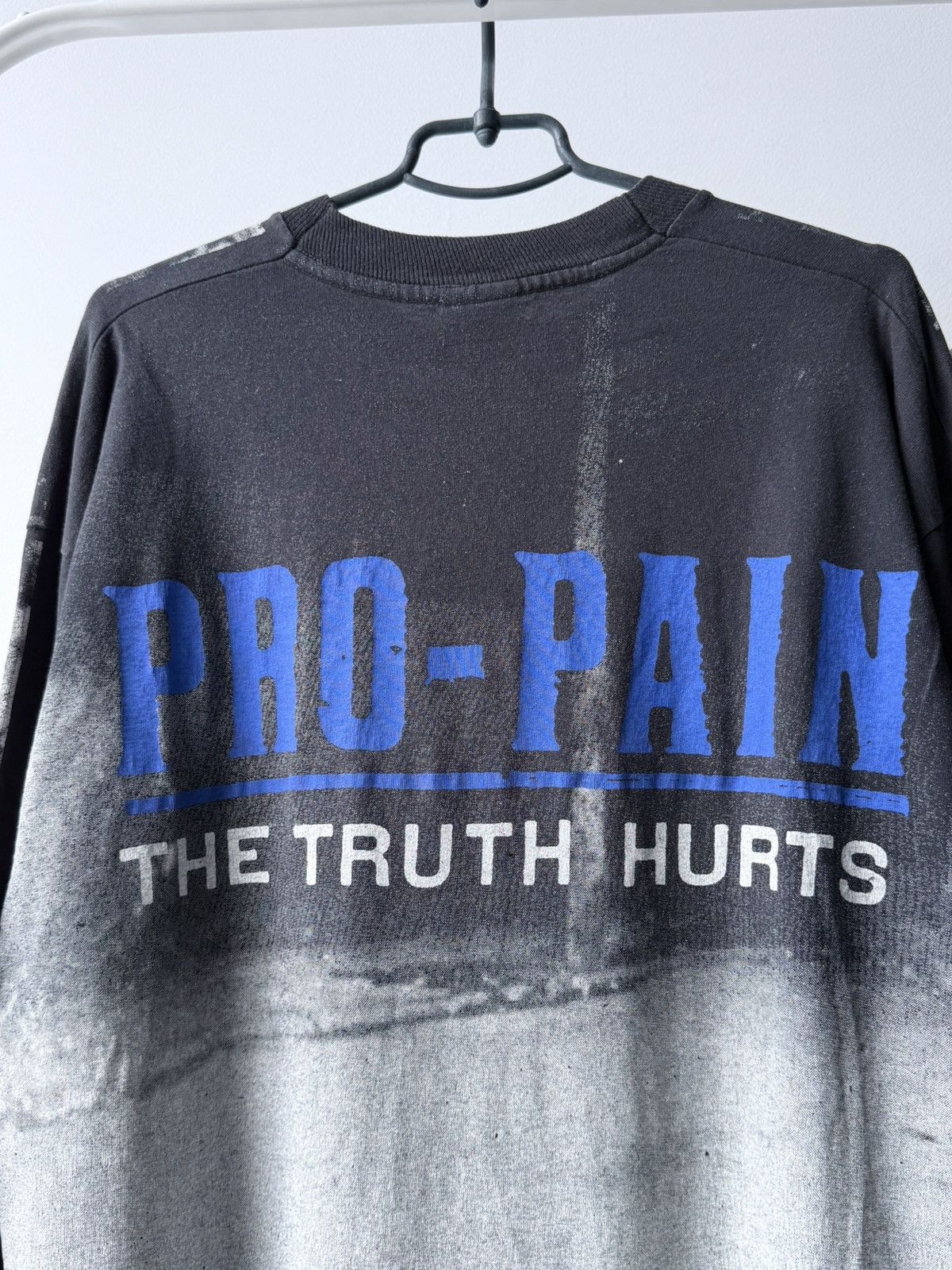 Band Tees Vintage 90s Pro Pain Metal Band AOP Long Sleeve Tee Size US XL / EU 56 / 4 - 7 Thumbnail