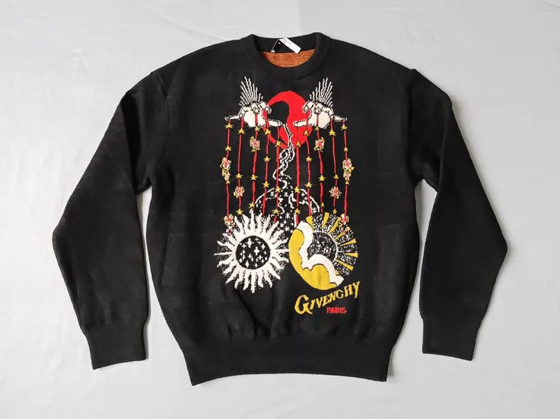 Givenchy Givenchy Wool Knitted Sweater Constellation Sweater Size US XS / EU 42 / 0 - 1 Thumbnail