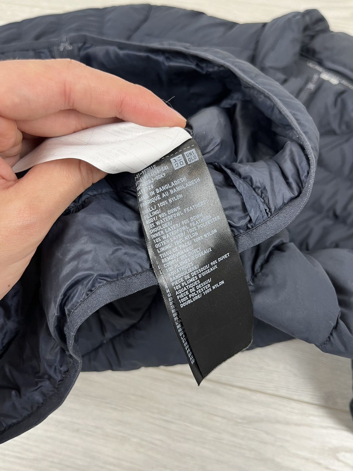 Uniqlo Uniqlo Micro Puffer Down Jacket Navy Size US M / EU 48-50 / 2 - 7 Thumbnail