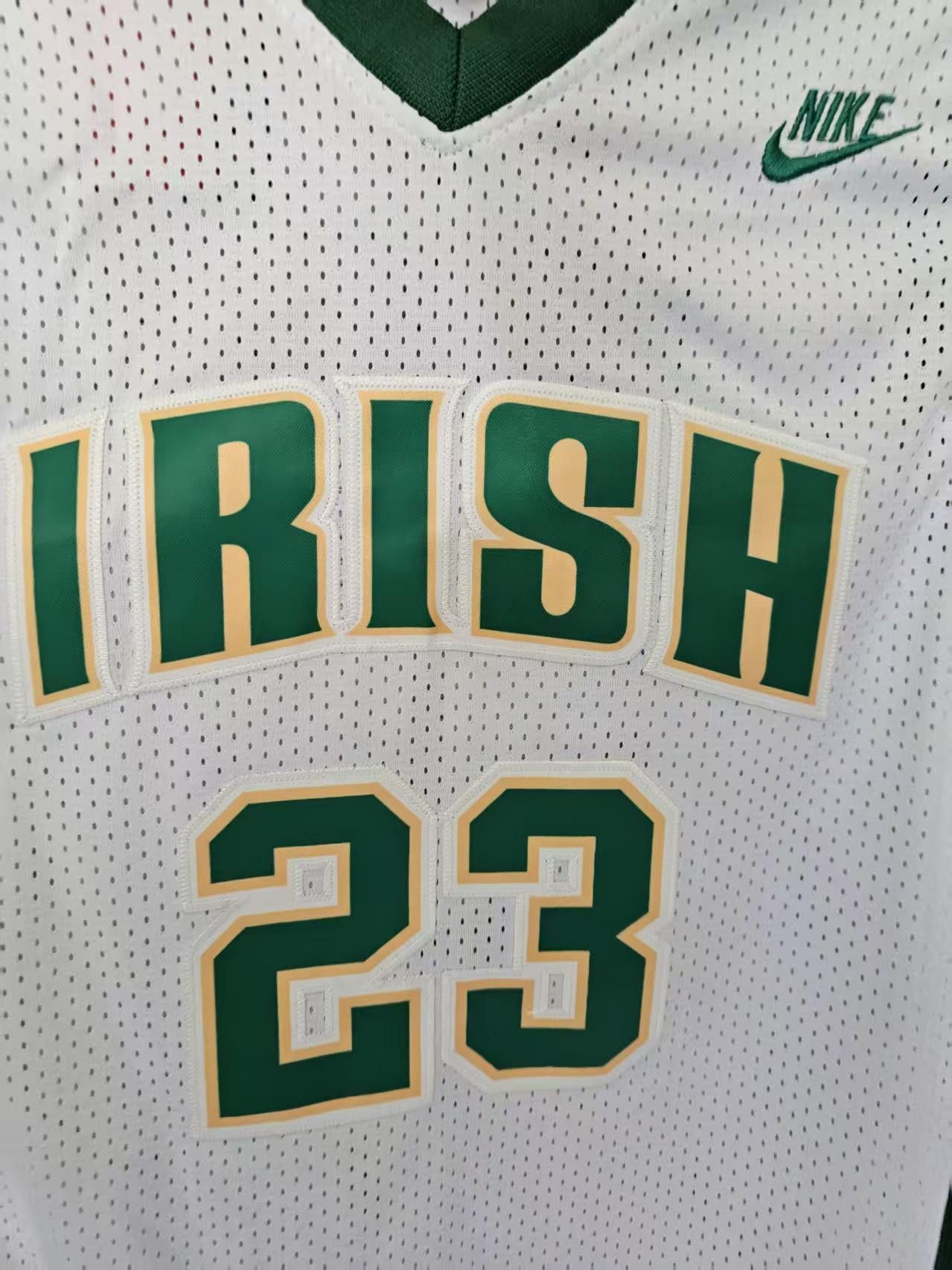 NBA High School #23 LeBron James Jersey White Size US M / EU 48-50 / 2 - 3 Thumbnail