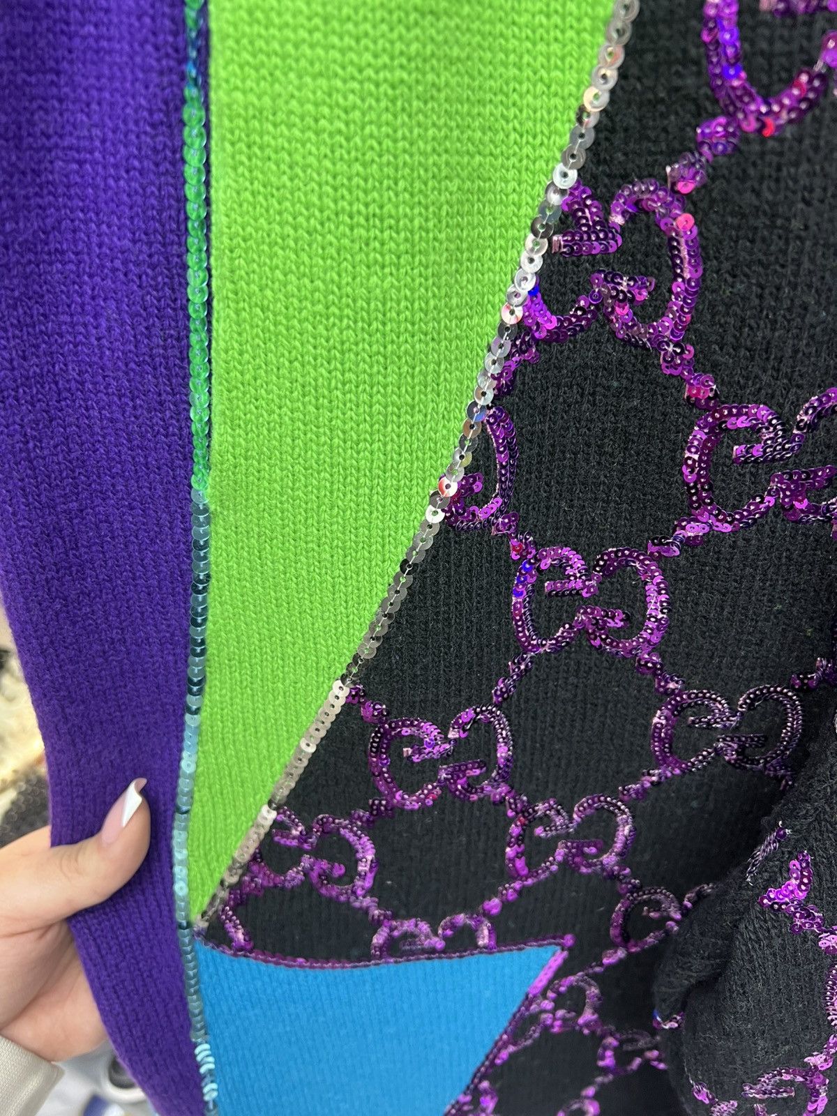 Gucci Gucci sequin wool sweatpants Size 27" / US 4 / IT 40 - 3 Thumbnail