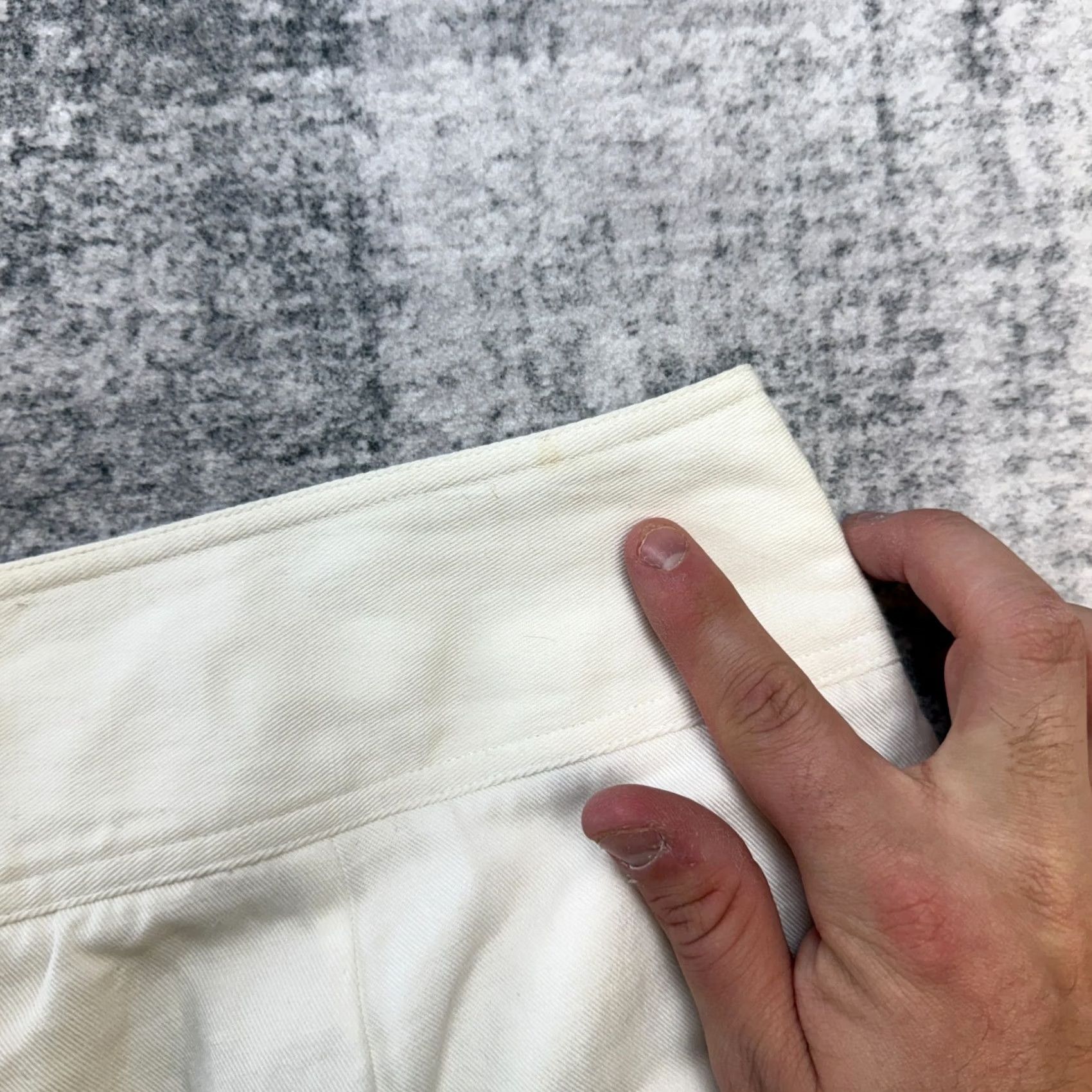 J.Crew J.CREW Pants Womens 6 White Linen Blend Wide-Leg Coastal Beach 30x29 Size 28" / US 6 / IT 42 - 6 Thumbnail