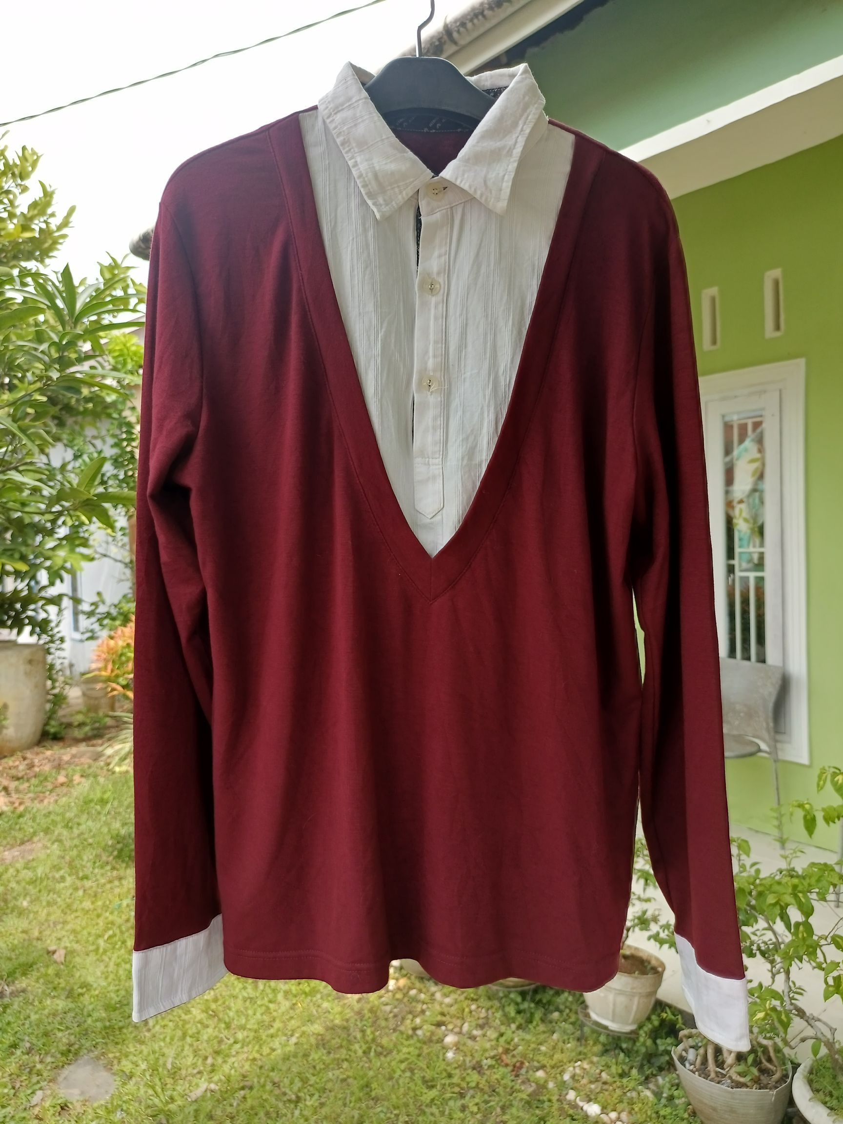 Beauty Beast × If Six Was Nine × Japanese Brand VONIN DOUBLE LAYER WESTERN LONG SLEEVE Size US XL / EU 56 / 4 - 20 Thumbnail
