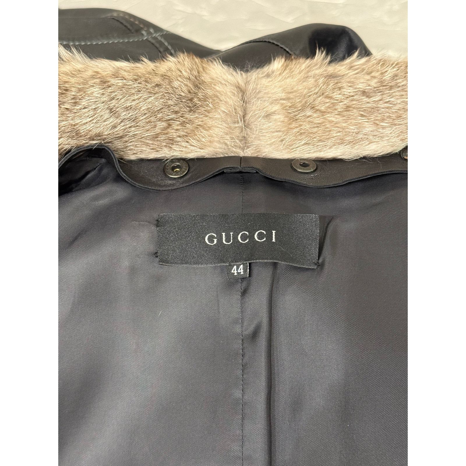 Gucci 1999 Gucci by Tom Ford 2 in 1 fur leather jacket Size US S / EU 44-46 / 1 - 11 Thumbnail