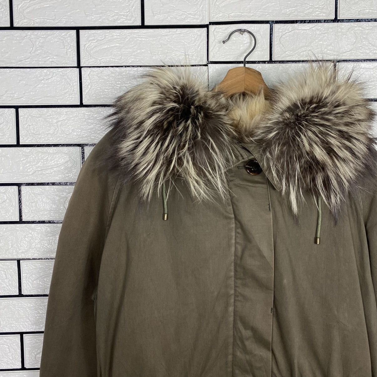 Yves Salomon 🔥PARKA JACKET DESIGN FUR BLANKET ARMY YVES SALOMON Size XS / US 0-2 / IT 36-38 - 7 Thumbnail