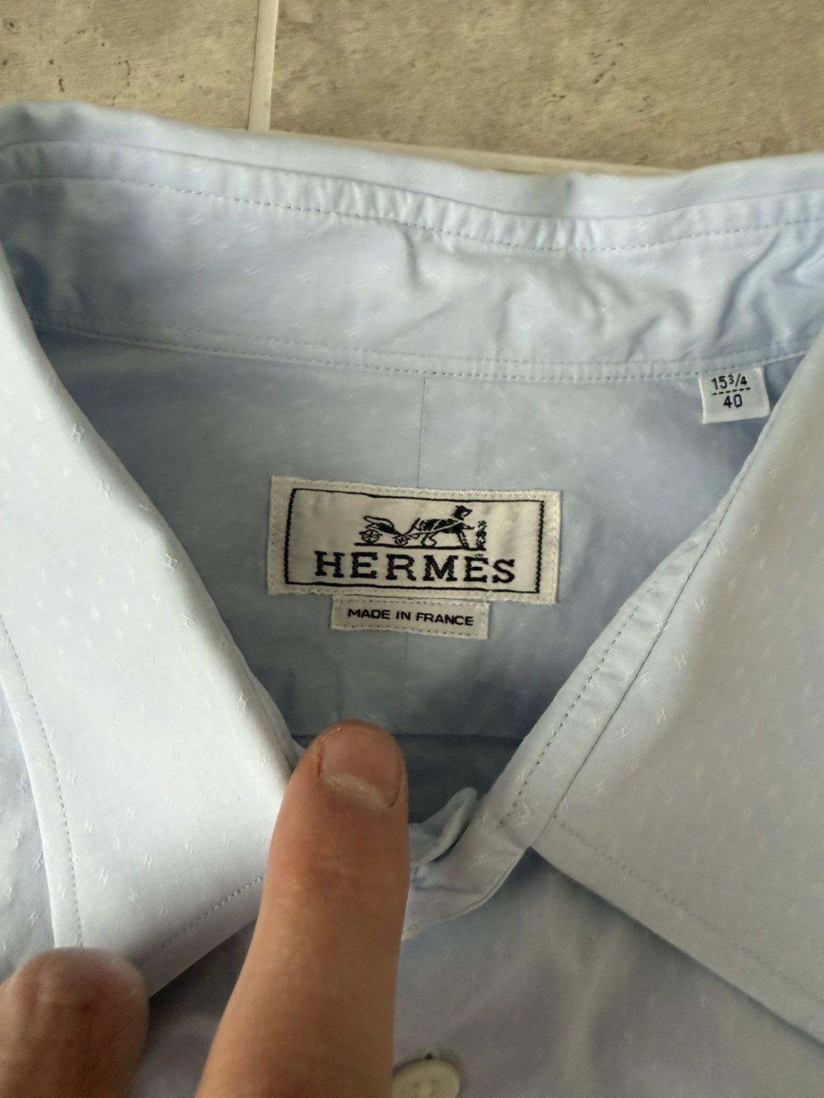 Hermes Vintage Hermes Shirts Button Ups Size US M / EU 48-50 / 2 - 3 Thumbnail