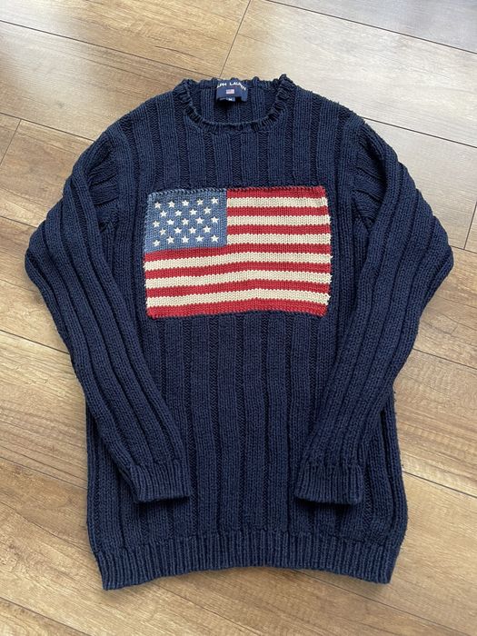 Polo Ralph Lauren American Flag RL Knitted Jumper