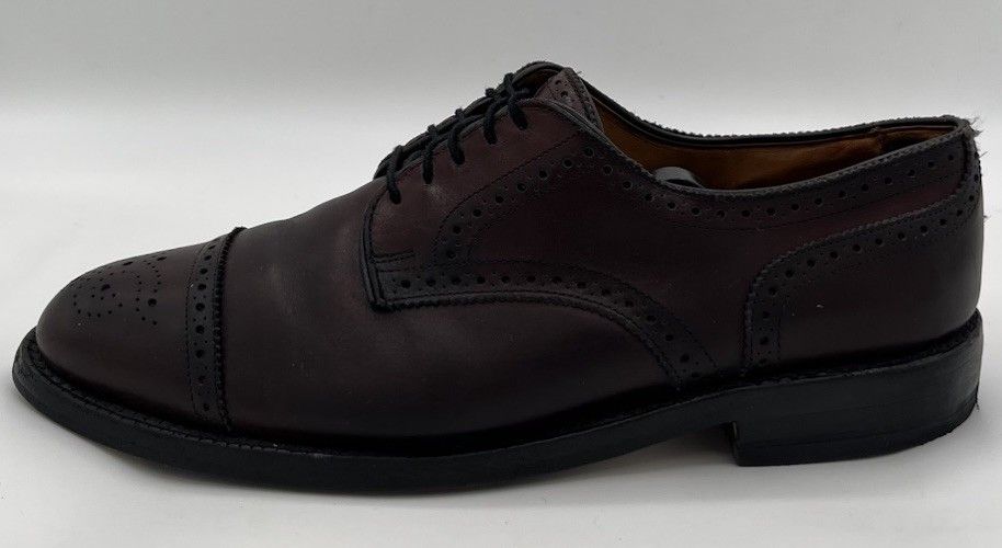 Allen Edmonds Allen Edmonds LEXINGTON Burgundy Leather Cap Toe Oxford Sz 9 Size US 9 / EU 42 - 5 Thumbnail