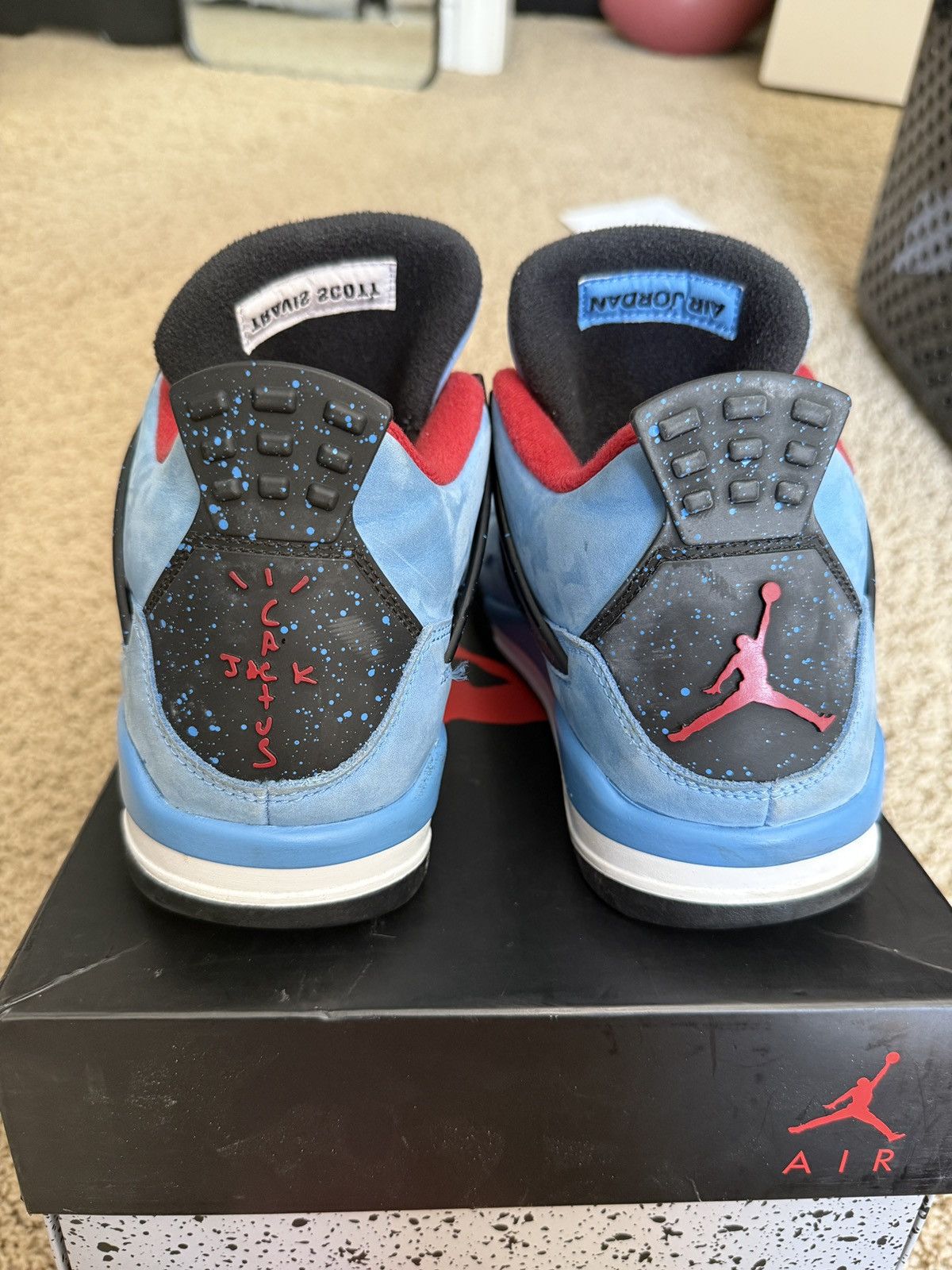 Jordan Brand × Travis Scott Cactus Jack Jordan 4 Retro Size US 10.5 / EU 43-44 - 11 Thumbnail