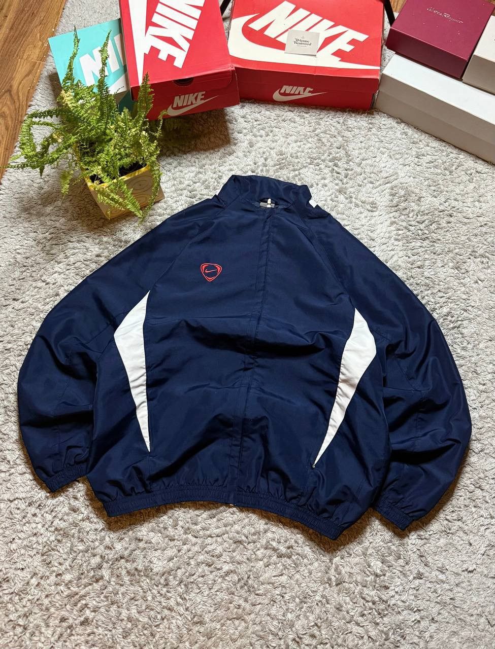 Nike 90s Nike Vintage Oversized Retro Drill Track Jacket Rare Size US M / EU 48-50 / 2 - 3 Thumbnail