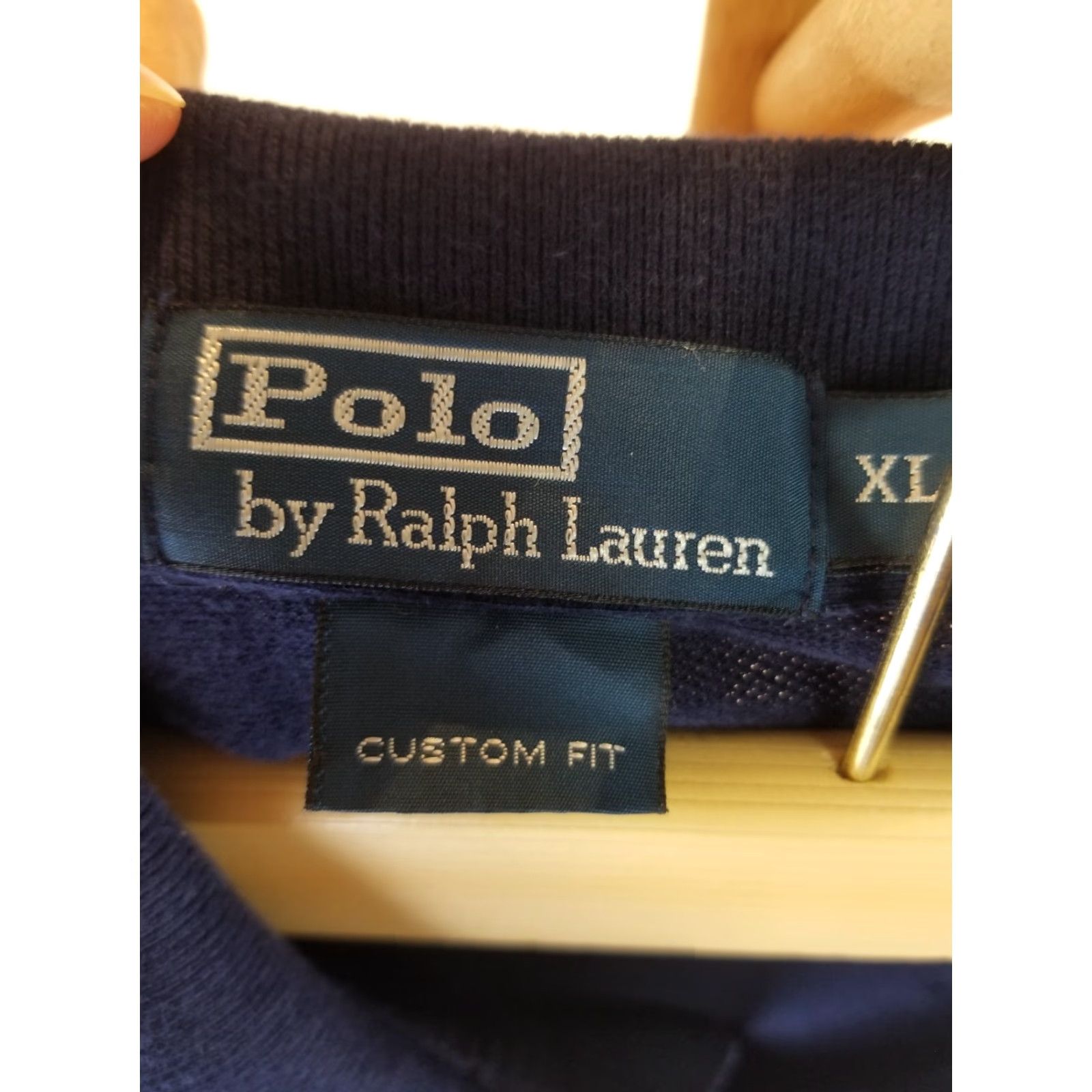 Polo Ralph Lauren VINTAGE RALPH LAUREN POLO SHIRT NAVY BIG PONY XLARGE POLO SHIRT MEN XL BLUE Size US XL / EU 56 / 4 - 3 Thumbnail