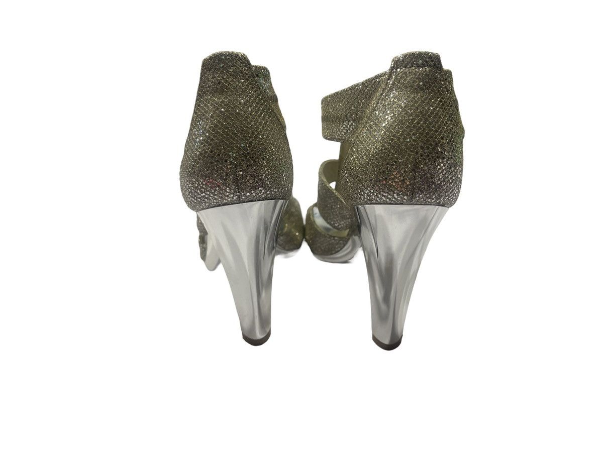 Michael Kors Michael Kors Berkley Sparkly Glitter Front Zip Heels Size 6 Size US 6 / IT 36 - 10 Thumbnail