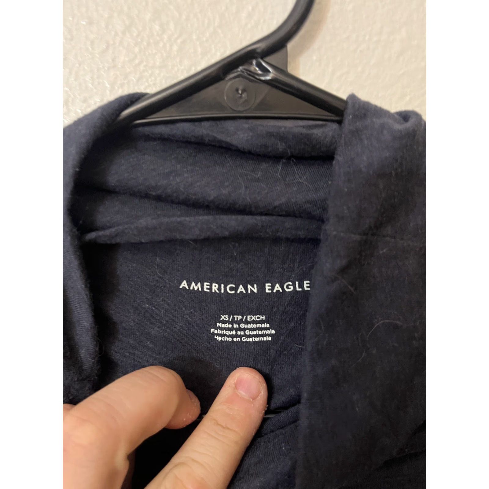 American Eagle Outfitters American Eagle Outfitters Sweater Women XS Blue Long Sleeve Cowl Neck Knit Pullover Lightweight Regular Size: XS Dress? Size XS / US 0-2 / IT 36-38 - 3 Thumbnail