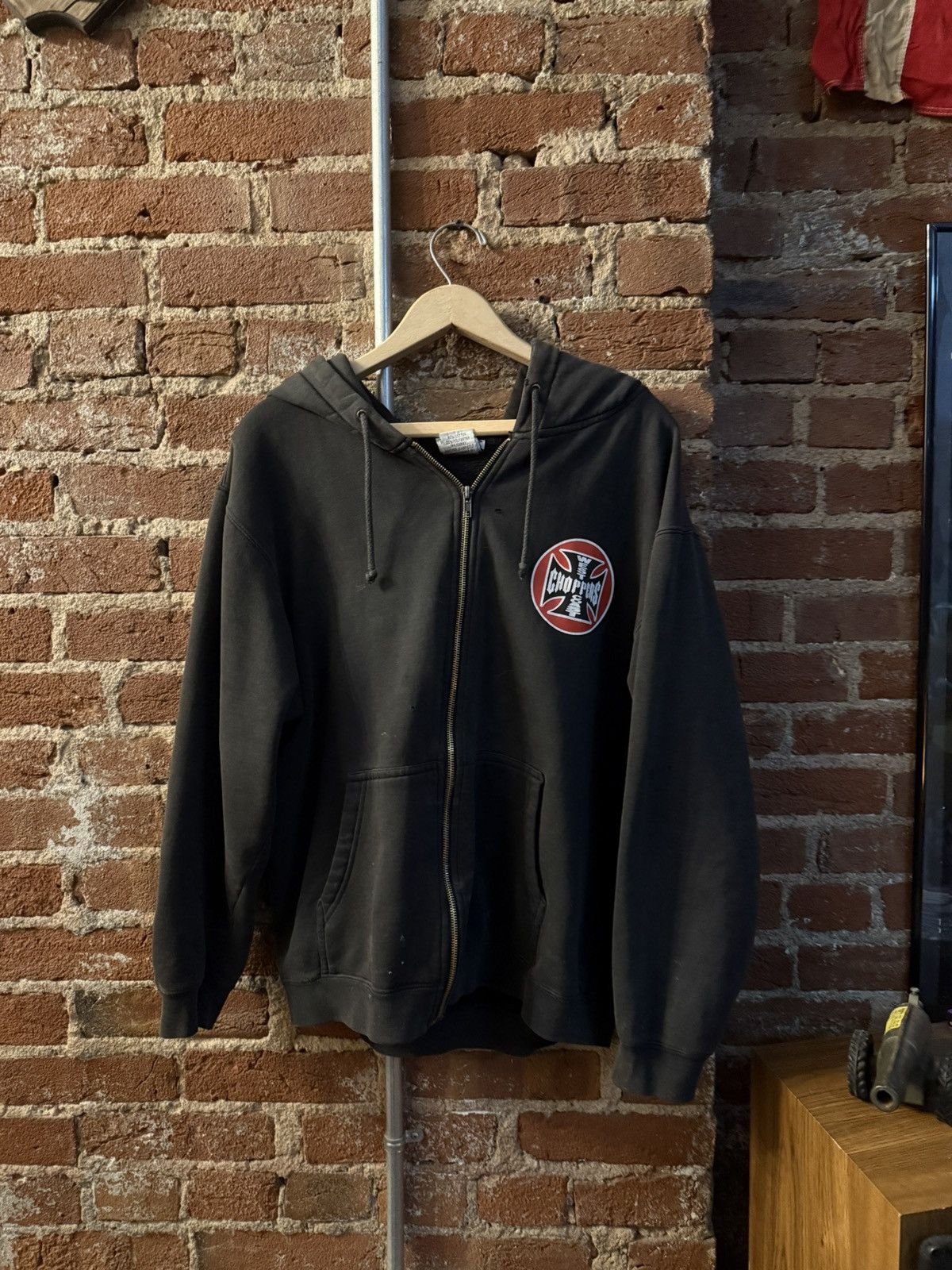 West Coast Choppers 90s west coast choppers zip hoodie size L Size US L / EU 52-54 / 3 - 2 Thumbnail