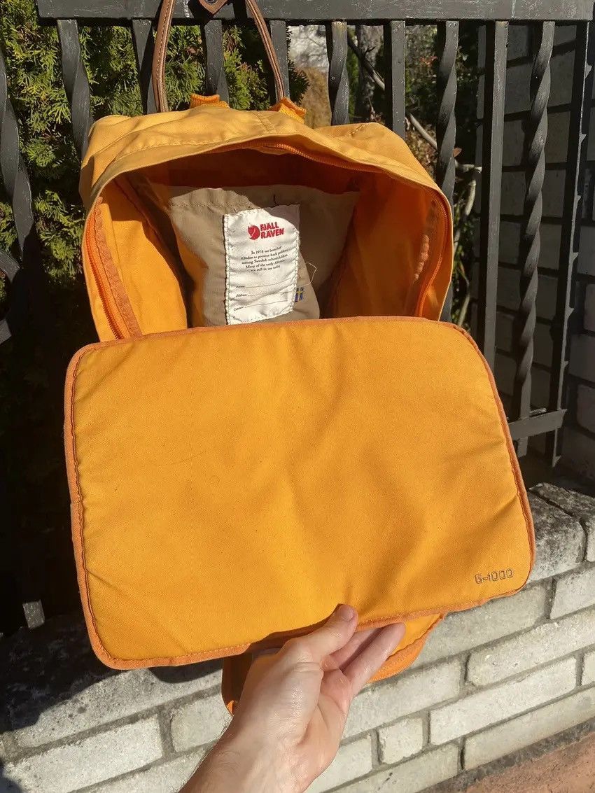 Fjallraven × Vintage Vintage Backpack Fjallraven Kanken No.2 Laptop 15 Acorn Size ONE SIZE - 13 Thumbnail